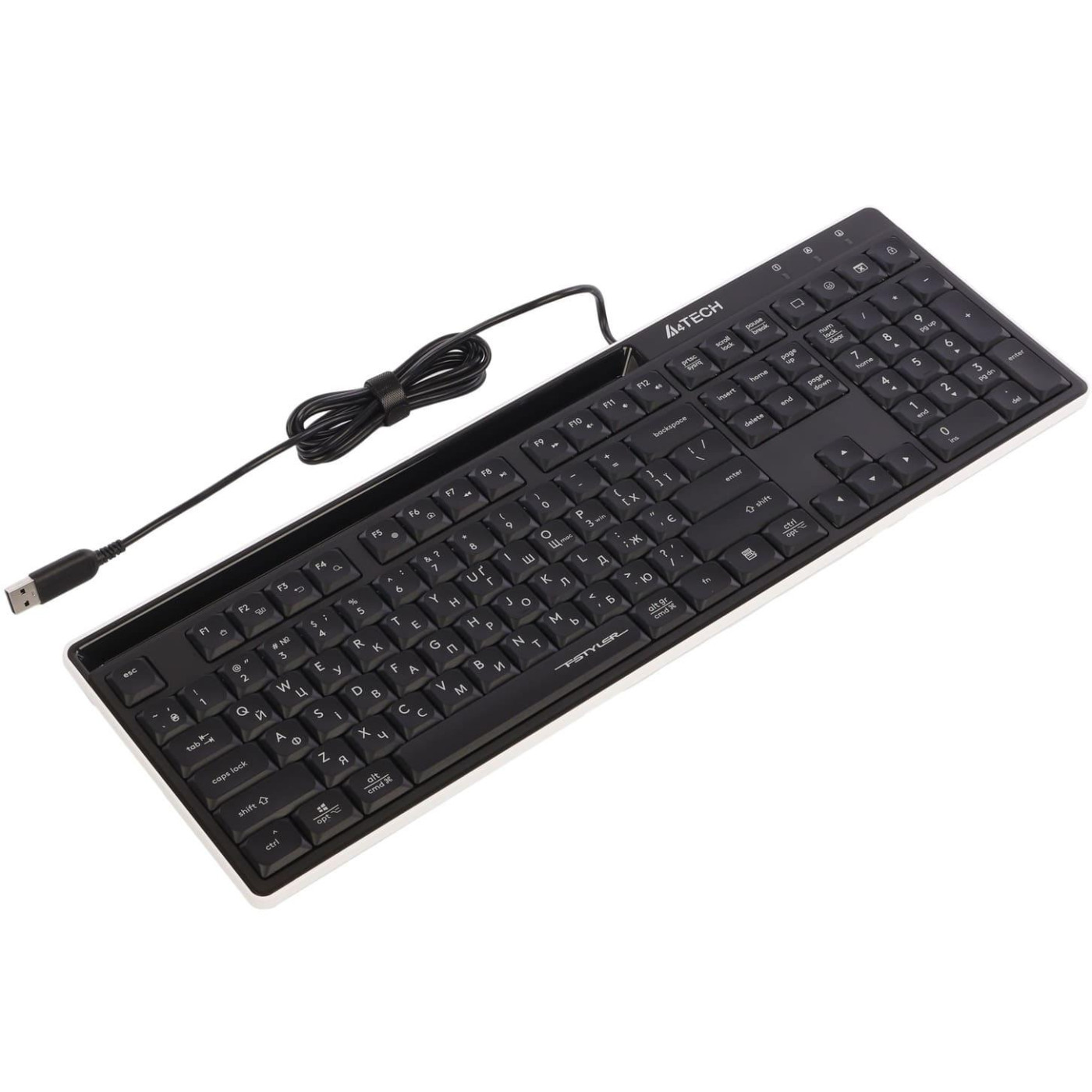 Клавіатура A4Tech Fstyler FX72 USB Black (FX72 (Black))