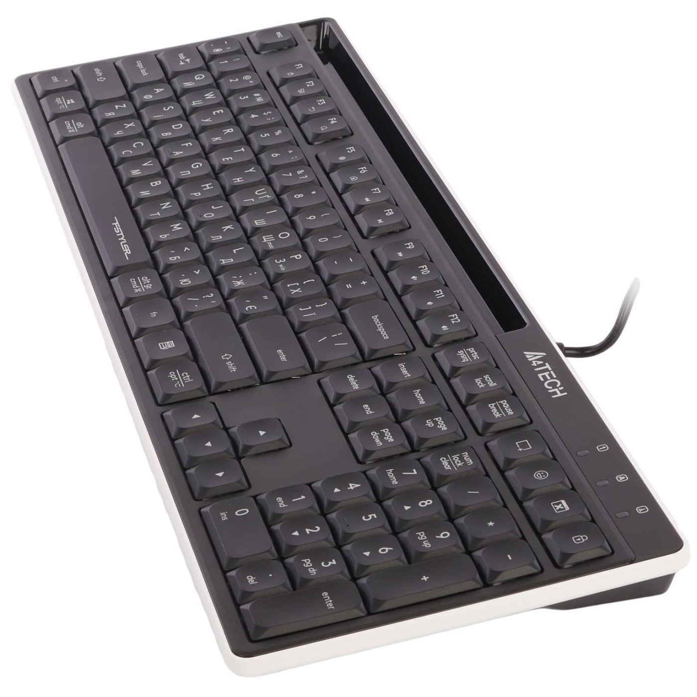 Клавіатура A4Tech Fstyler FX72 USB Black (FX72 (Black))