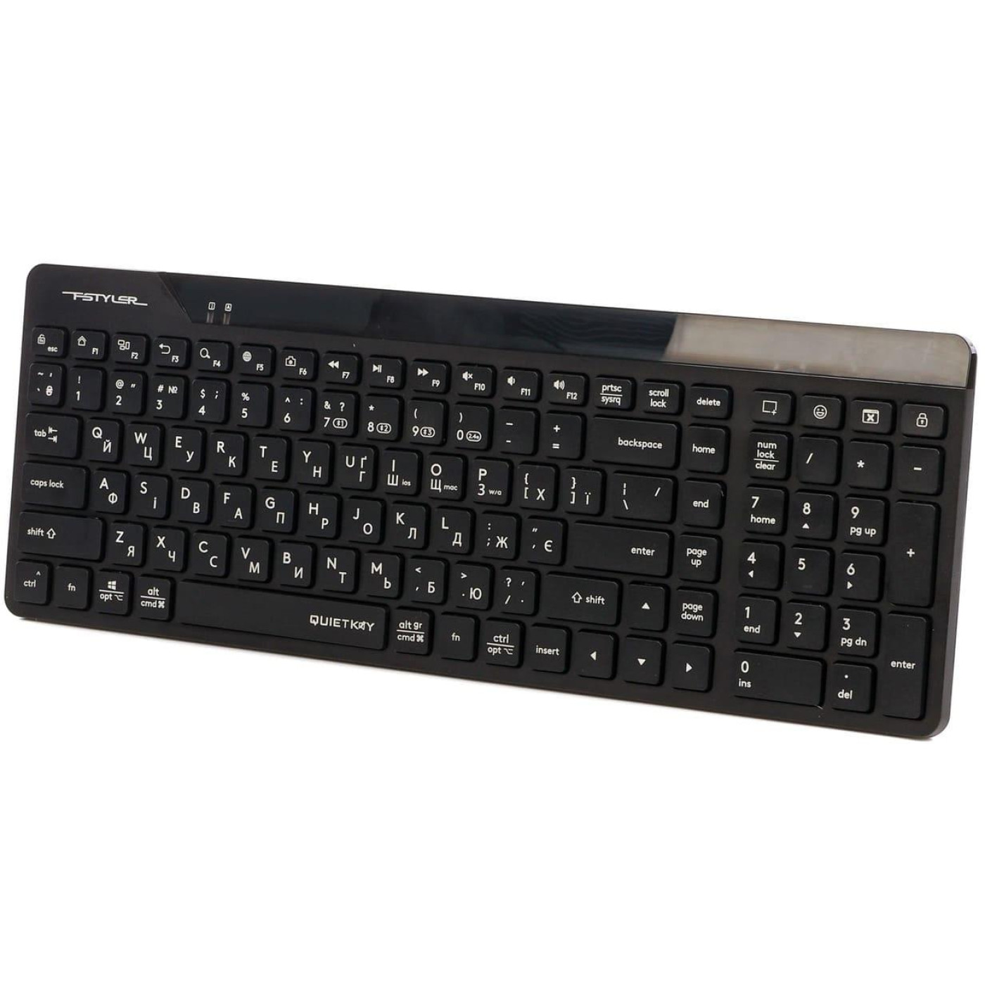 Клавіатура A4Tech Fstyler FBK23 AS Black (FBK23 AS (Black))