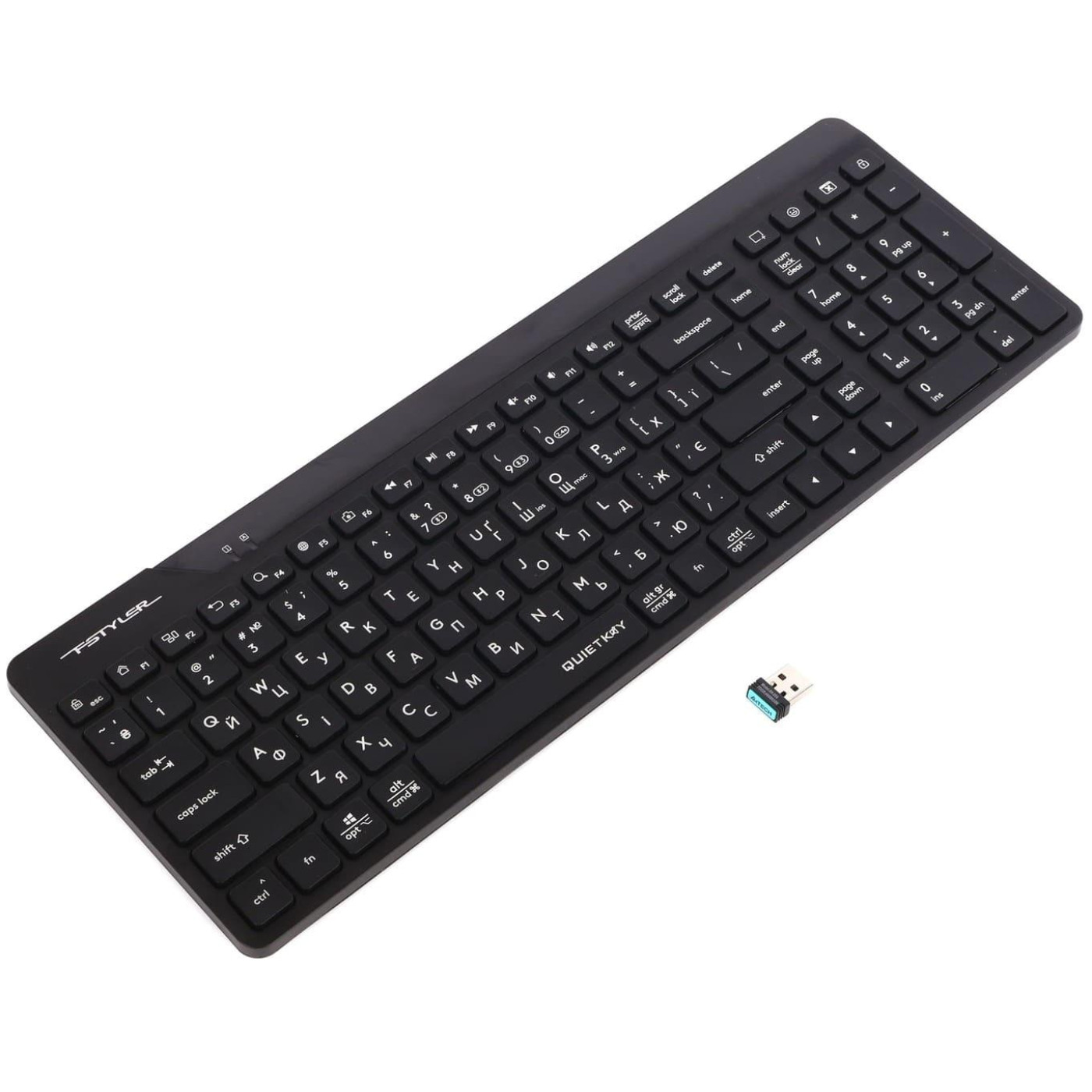 Клавіатура A4Tech Fstyler FBK23 AS Black (FBK23 AS (Black))