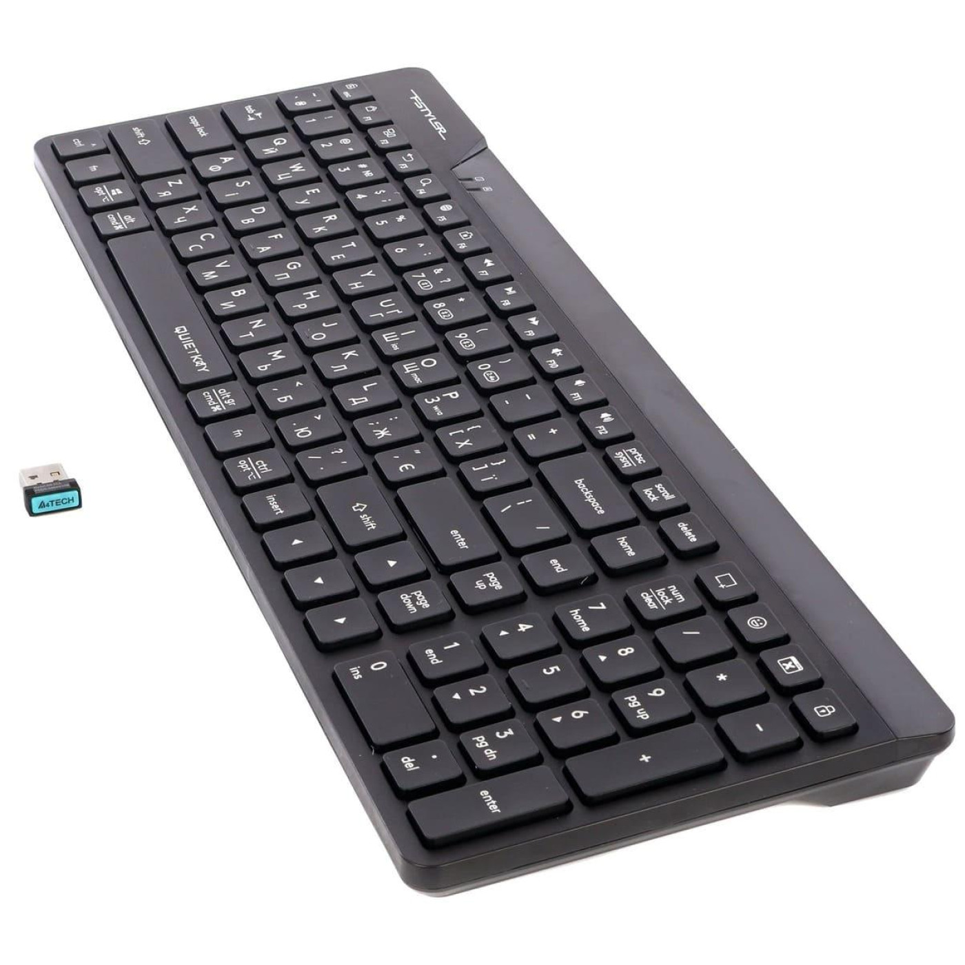 Клавіатура A4Tech Fstyler FBK23 AS Black (FBK23 AS (Black))