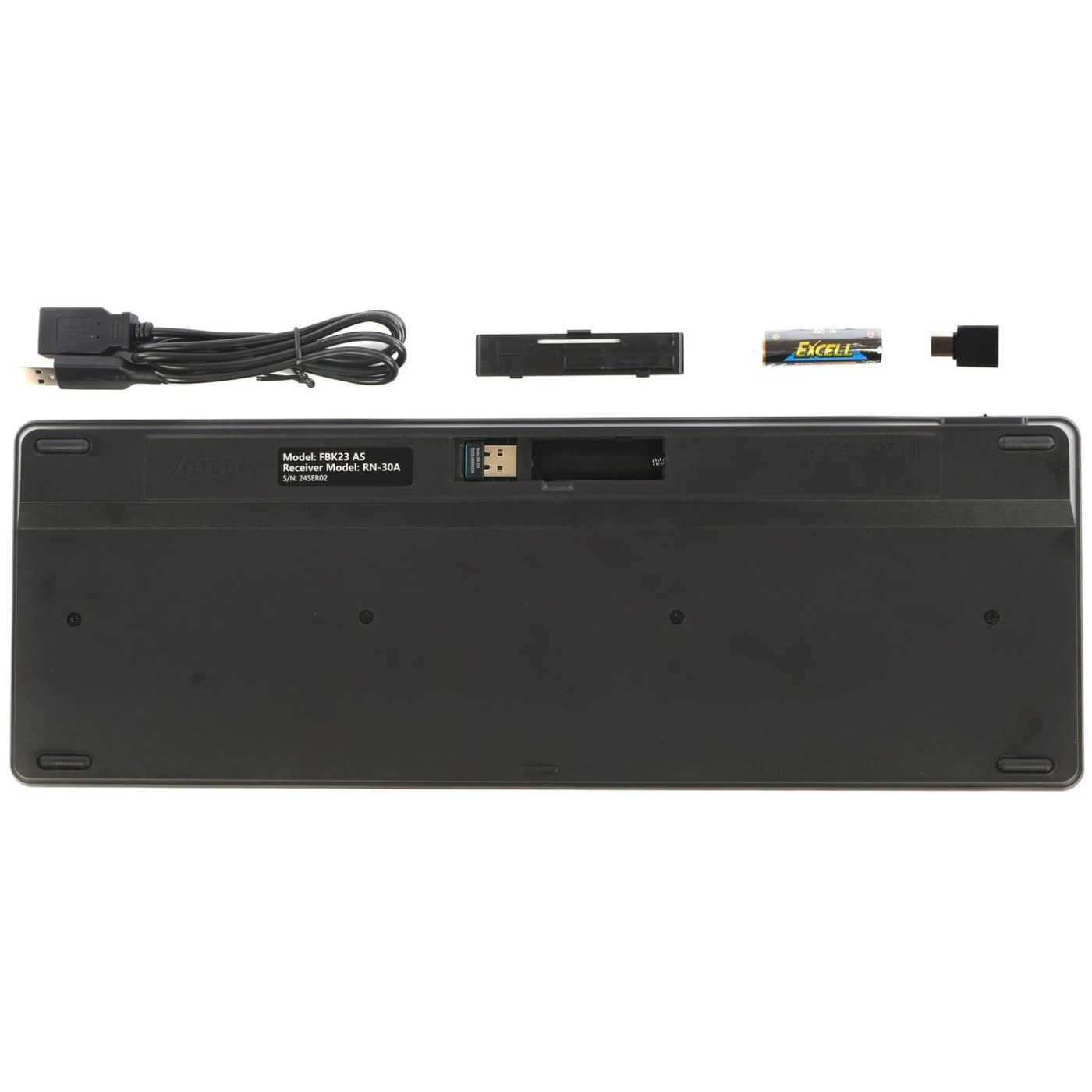 Клавіатура A4Tech Fstyler FBK23 AS Black (FBK23 AS (Black))