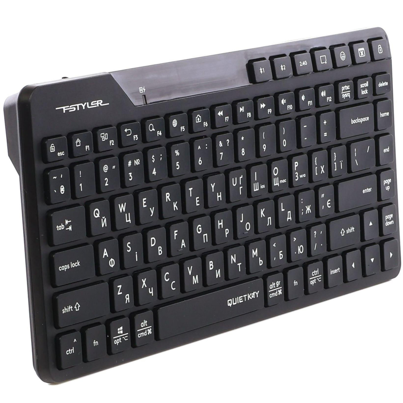 Клавіатура A4Tech Fstyler FBK26C AS Black (FBK26C AS (Black))