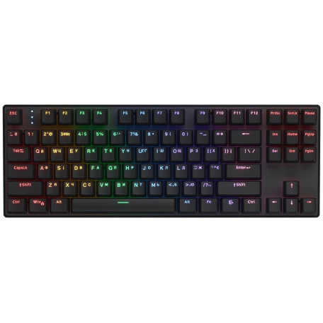 Клавіатура HATOR Icefall Mecha TKL Wireless Rainbow Black (HTK287UA)