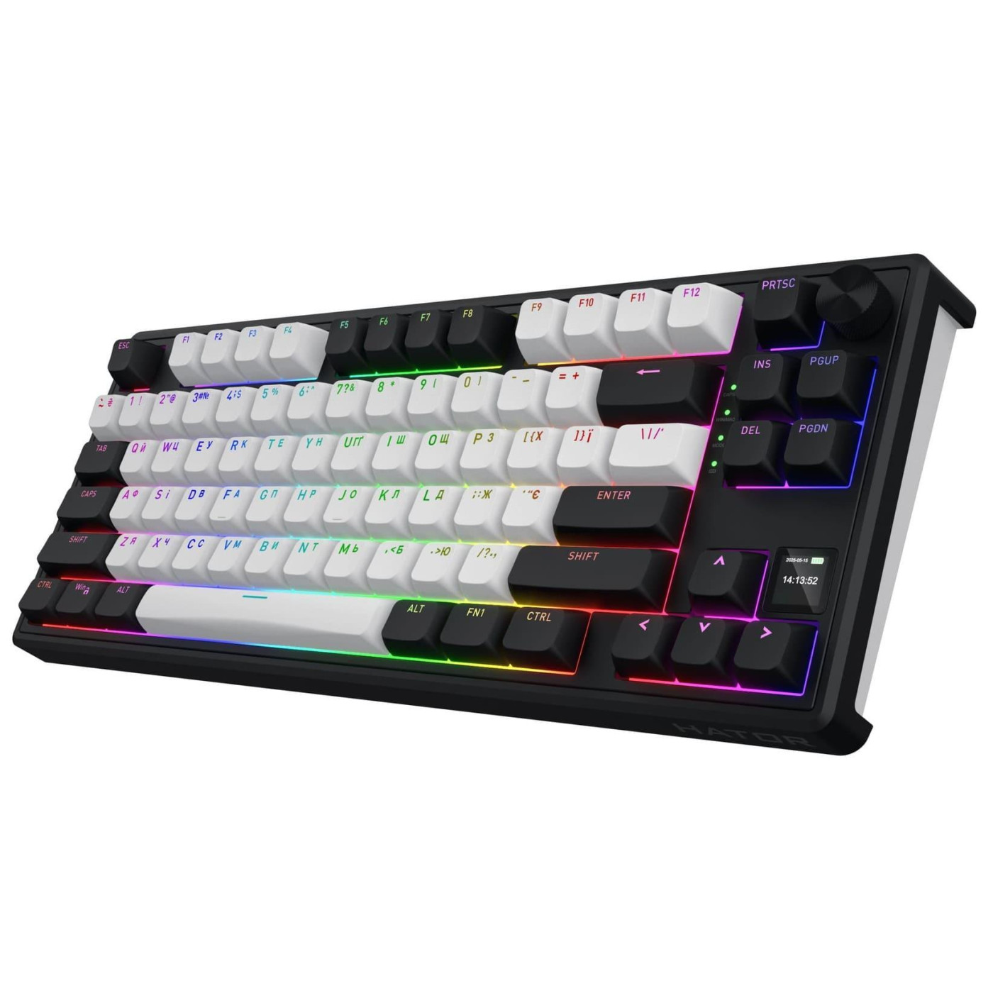 Клавиатура HATOR Skyfall 80 MAG ULTIMA 8K Wireless White Black (HTK3880UA)