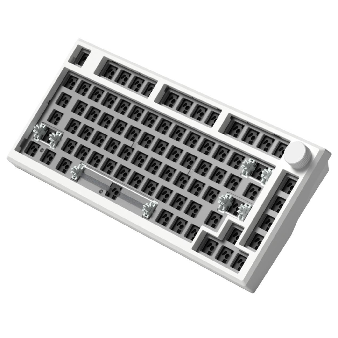 Клавіатура FL ESPORTS DIY-barebone MK750 White Three-Mode (MK750-4247)