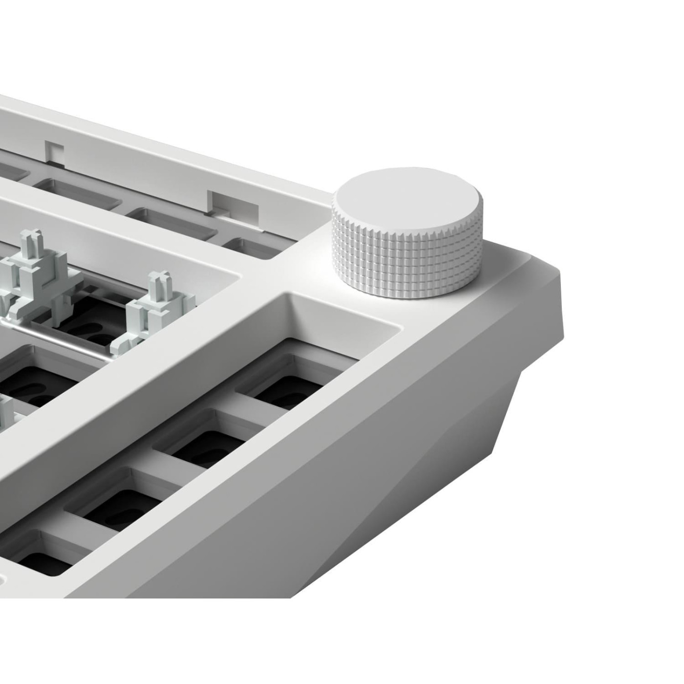 Клавіатура FL ESPORTS DIY-barebone MK750 White Three-Mode (MK750-4247)