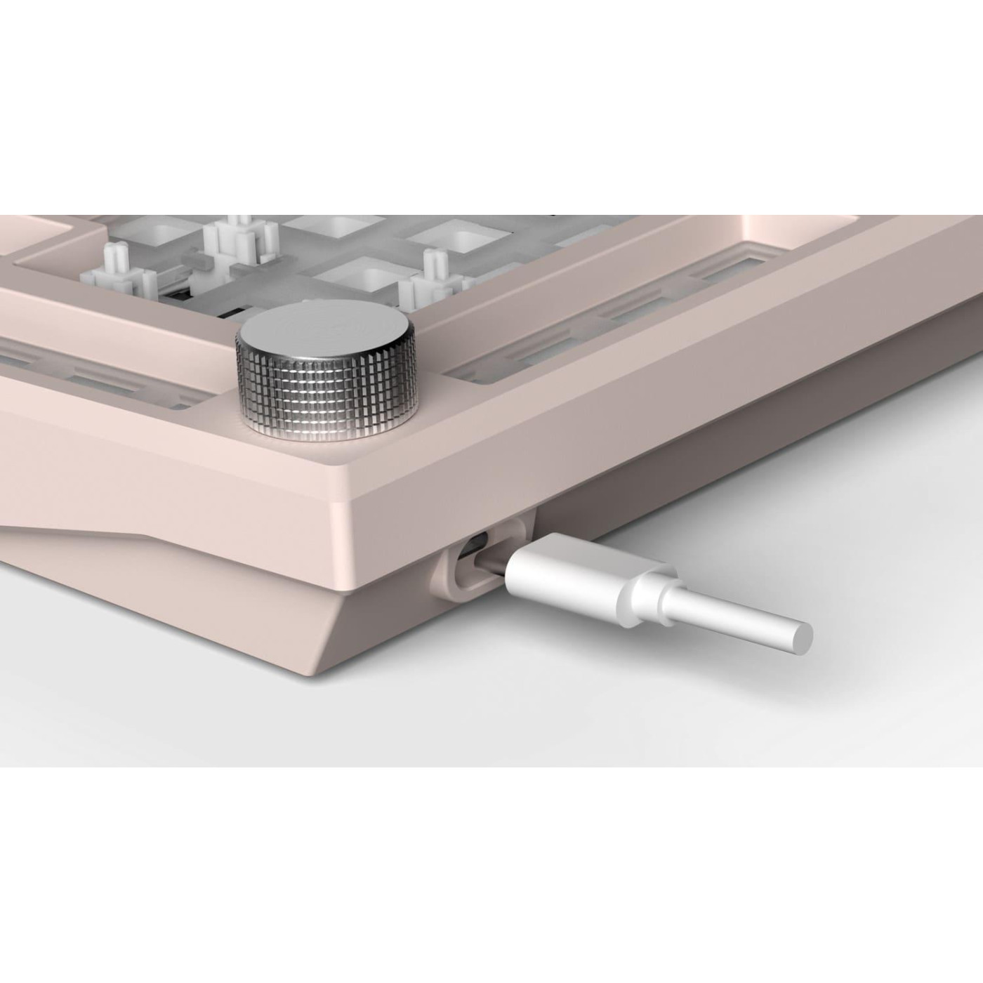 Клавіатура FL ESPORTS DIY-barebone MK750 White Three-Mode (MK750-4247)