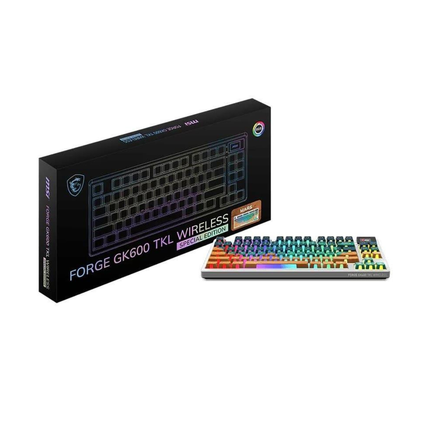 Клавіатура MSI FORGE GK600 TKL MARS (FORGE GK600 TKL W MARS UA)