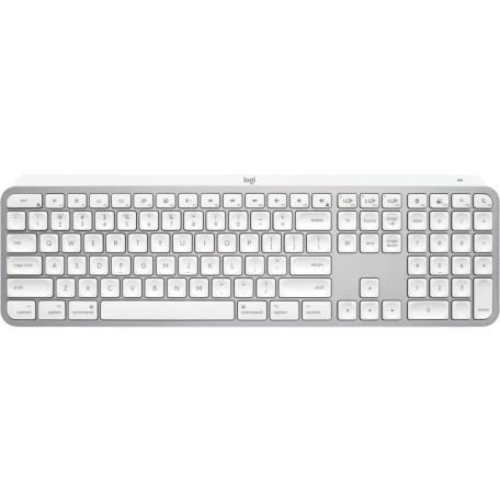 Клавіатура Logitech MX Keys S for Mac Wireless Pale Grey (920-011638)
