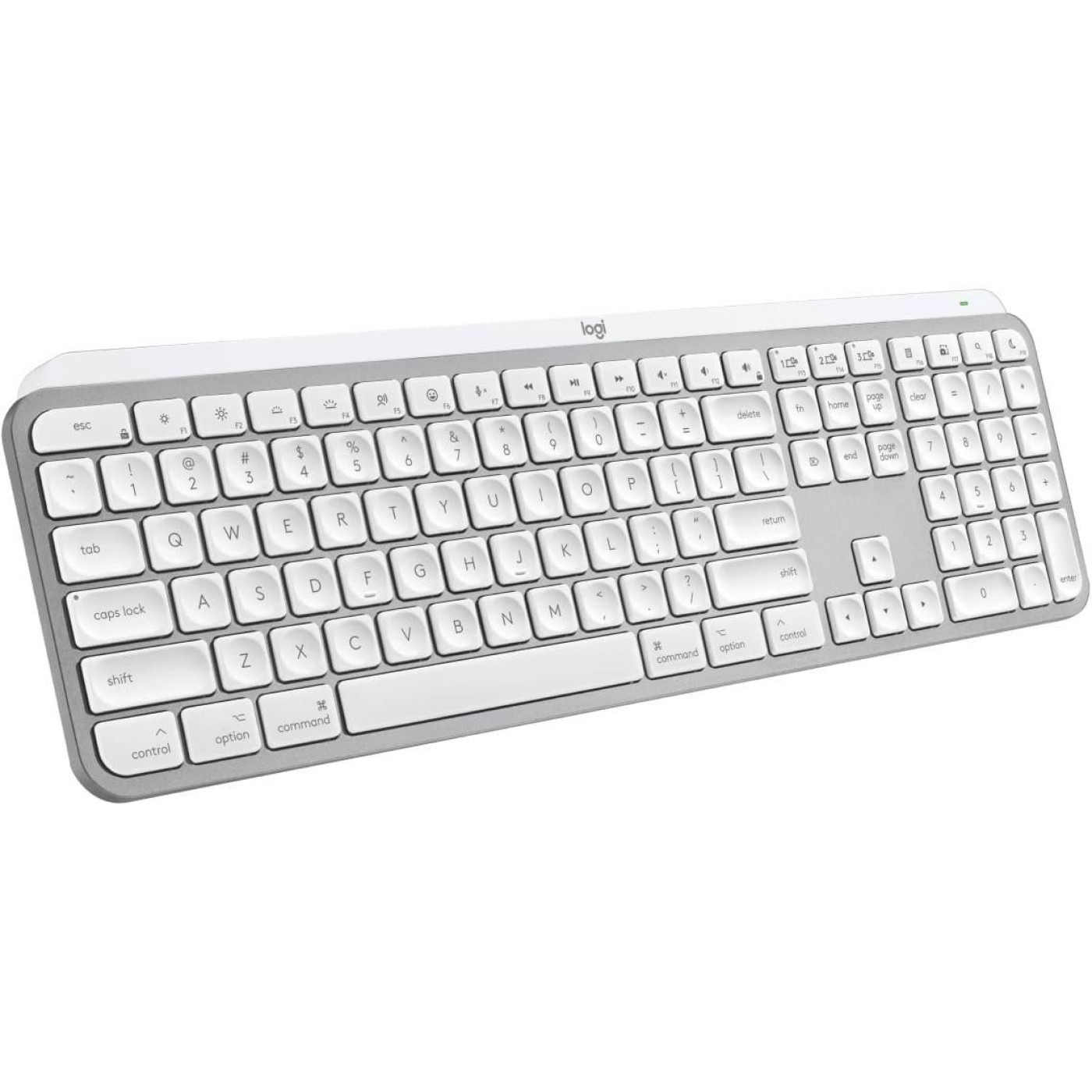 Клавиатура Logitech MX Keys S for Mac Wireless Pale Grey (920-011638)