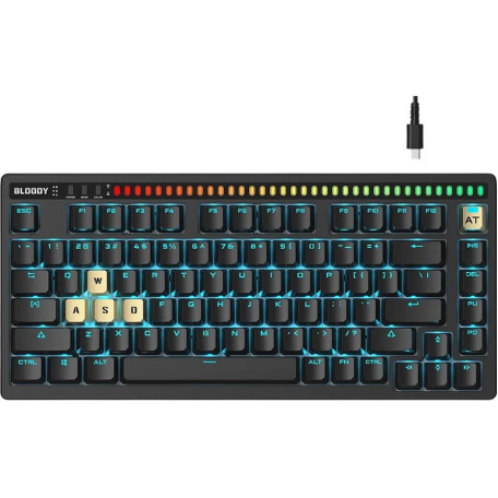 Клавіатура Bloody AT75 USB Black (AT75 (Black))