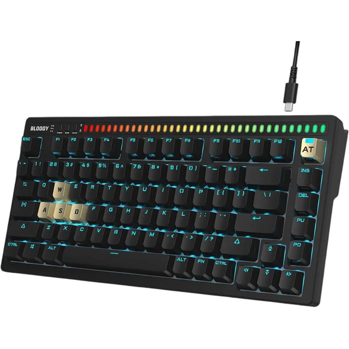 Клавиатура Bloody AT75 USB Black (AT75 (Black))