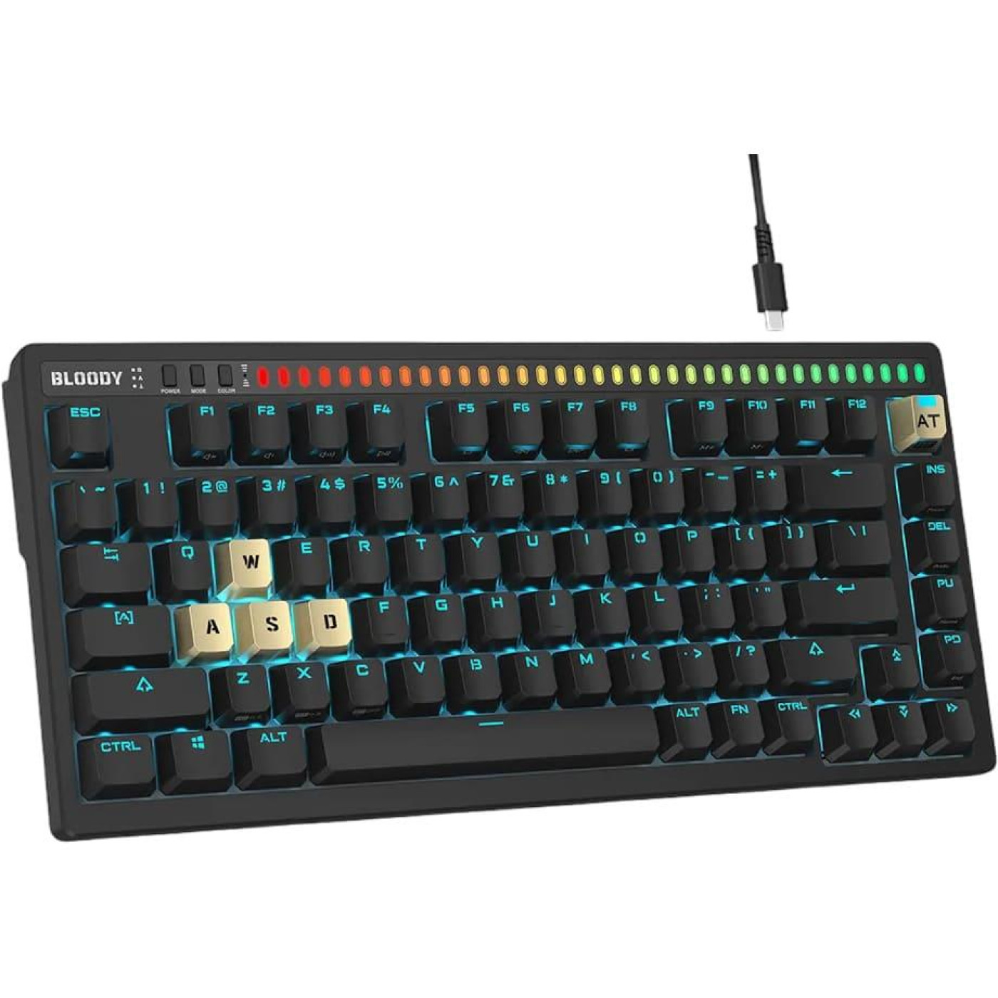 Клавиатура Bloody AT75 USB Black (AT75 (Black))