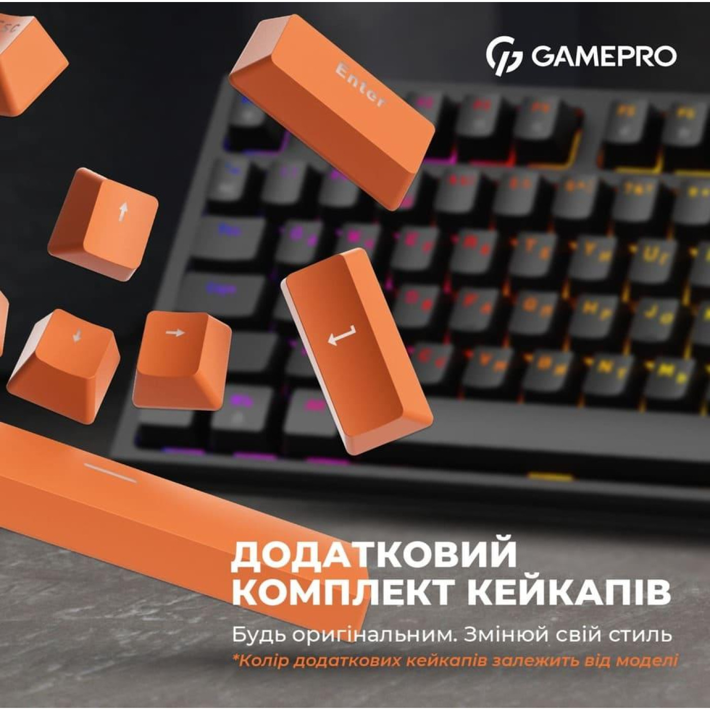 Клавиатура GamePro MK180B Outemu Red Hot-Swap RGB USB Black (MK180B)