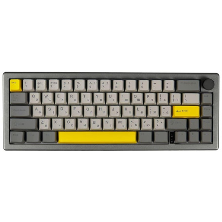 Клавіатура Epomaker EK68 Flamingo Black (EK68-B-F)