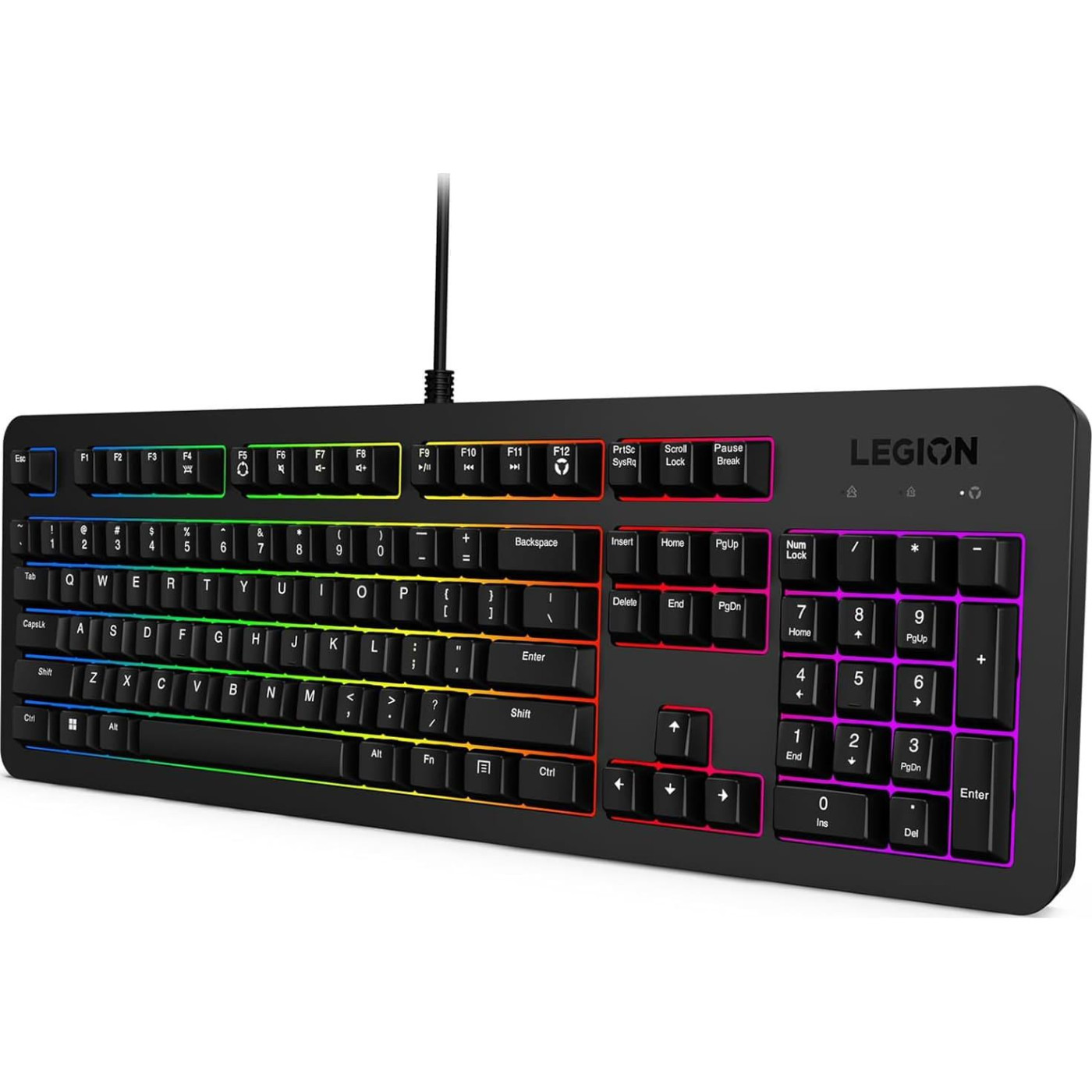 Клавіатура Lenovo Legion K310 RGB Gaming Keyboard - Ukraine (GY41N91855)