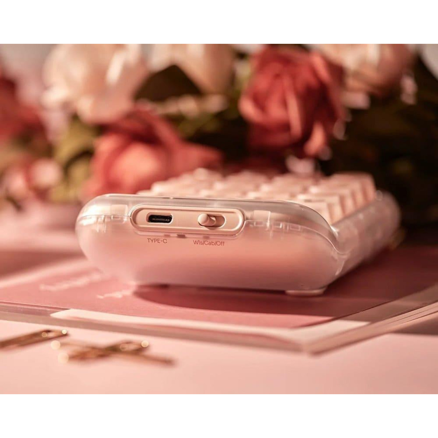 Клавиатура Lofree EH121 Foundation Tri-Mode Wireless Numpad (LO-6922694806178) Rose (G-000003578)