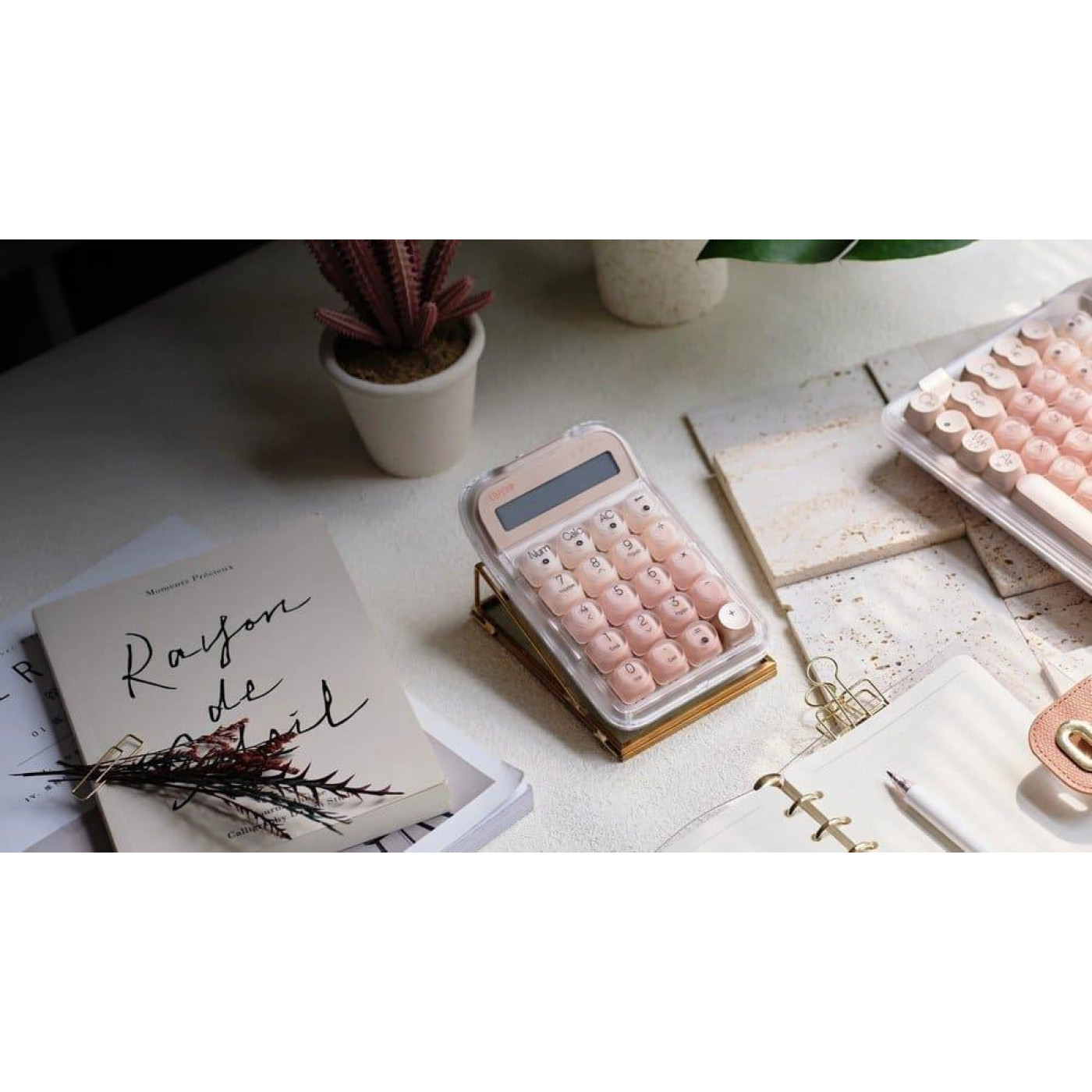Клавиатура Lofree EH121 Foundation Tri-Mode Wireless Numpad (LO-6922694806178) Rose (G-000003578)