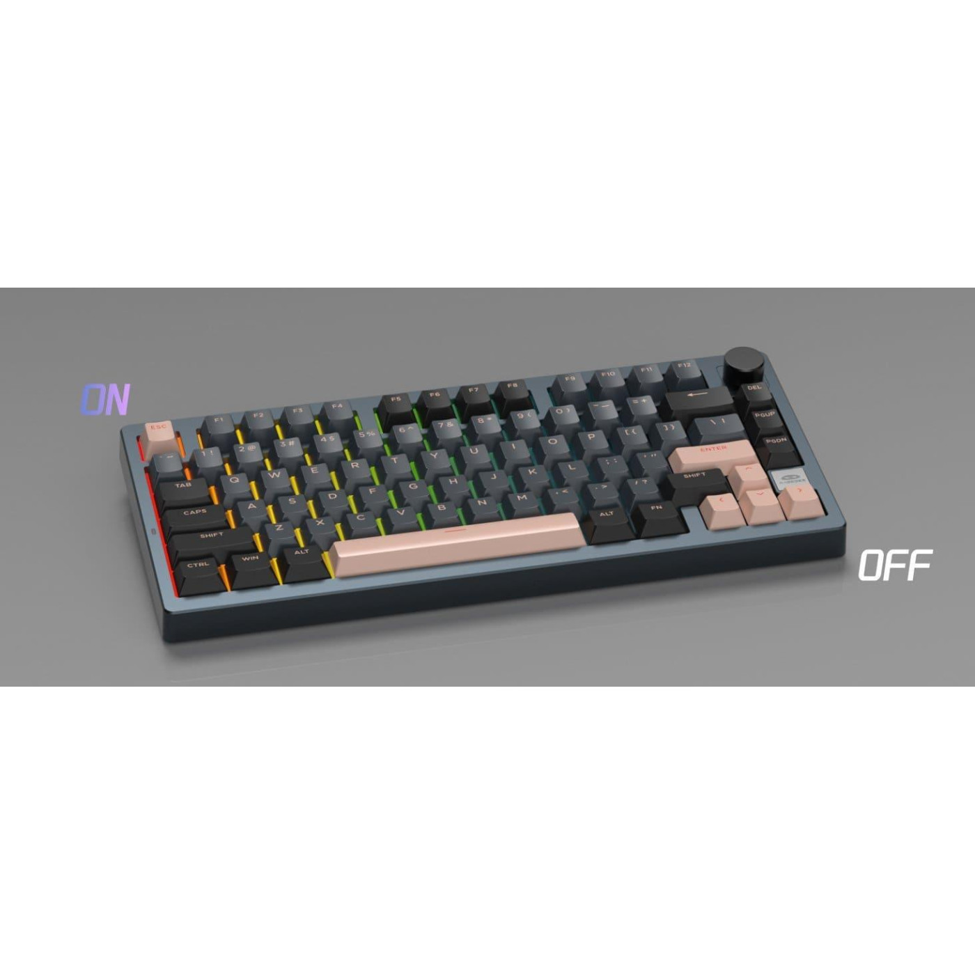 Клавиатура MageGee Light 75 RGB Pink Bear Switch Wireless (6971969728820-UA) Royal Blue (G-000003942)