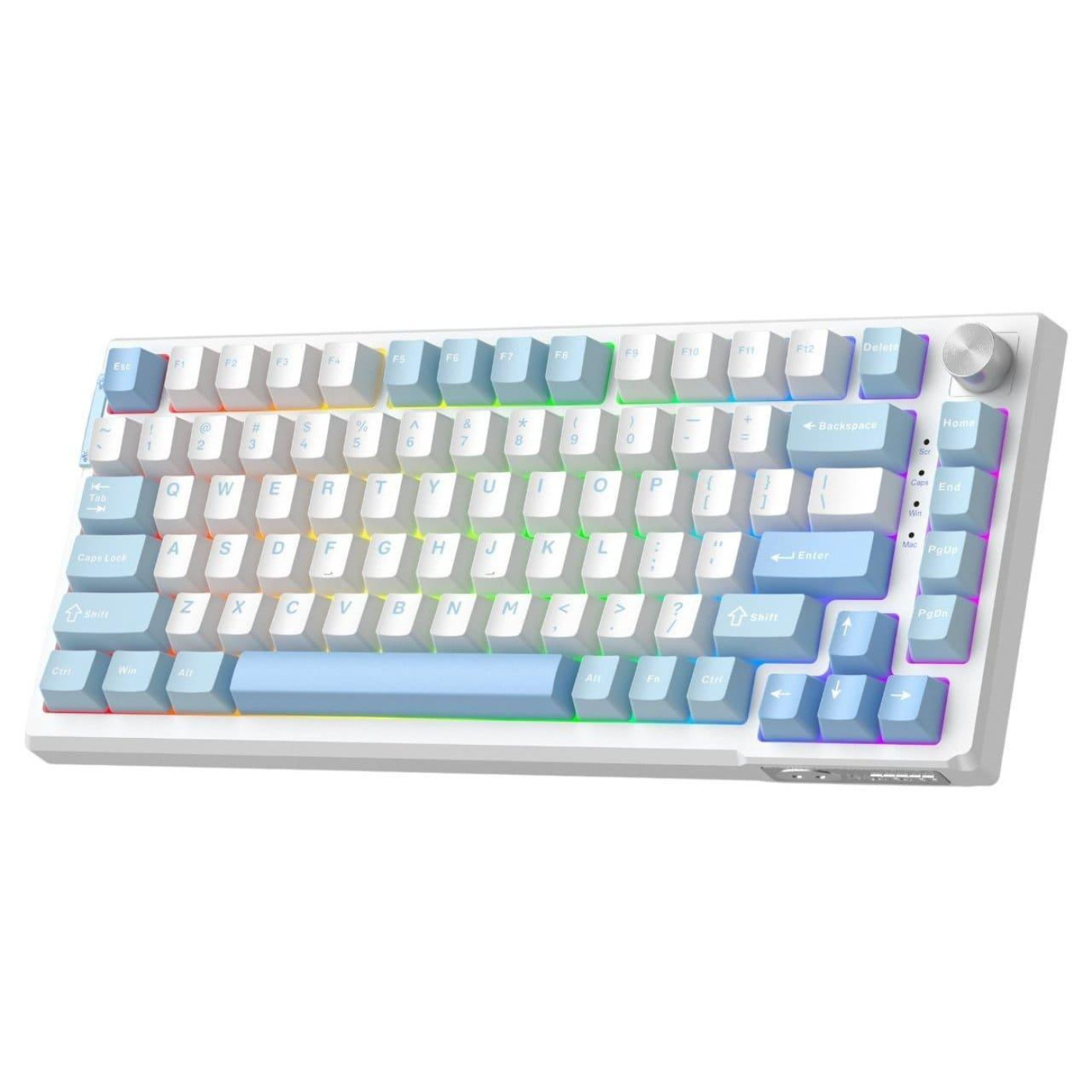 Клавиатура MageGee SKY 81 RGB Pink Bear Switch (6971969728844-UA) Ice Sea Blue (G-000003954)
