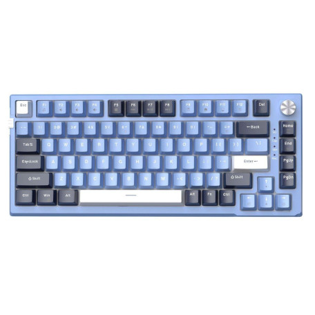 Клавіатура MageGee SKY 81 RGB Blue Whale Switch (6971969727922) Prussian Blue (G-000003953)