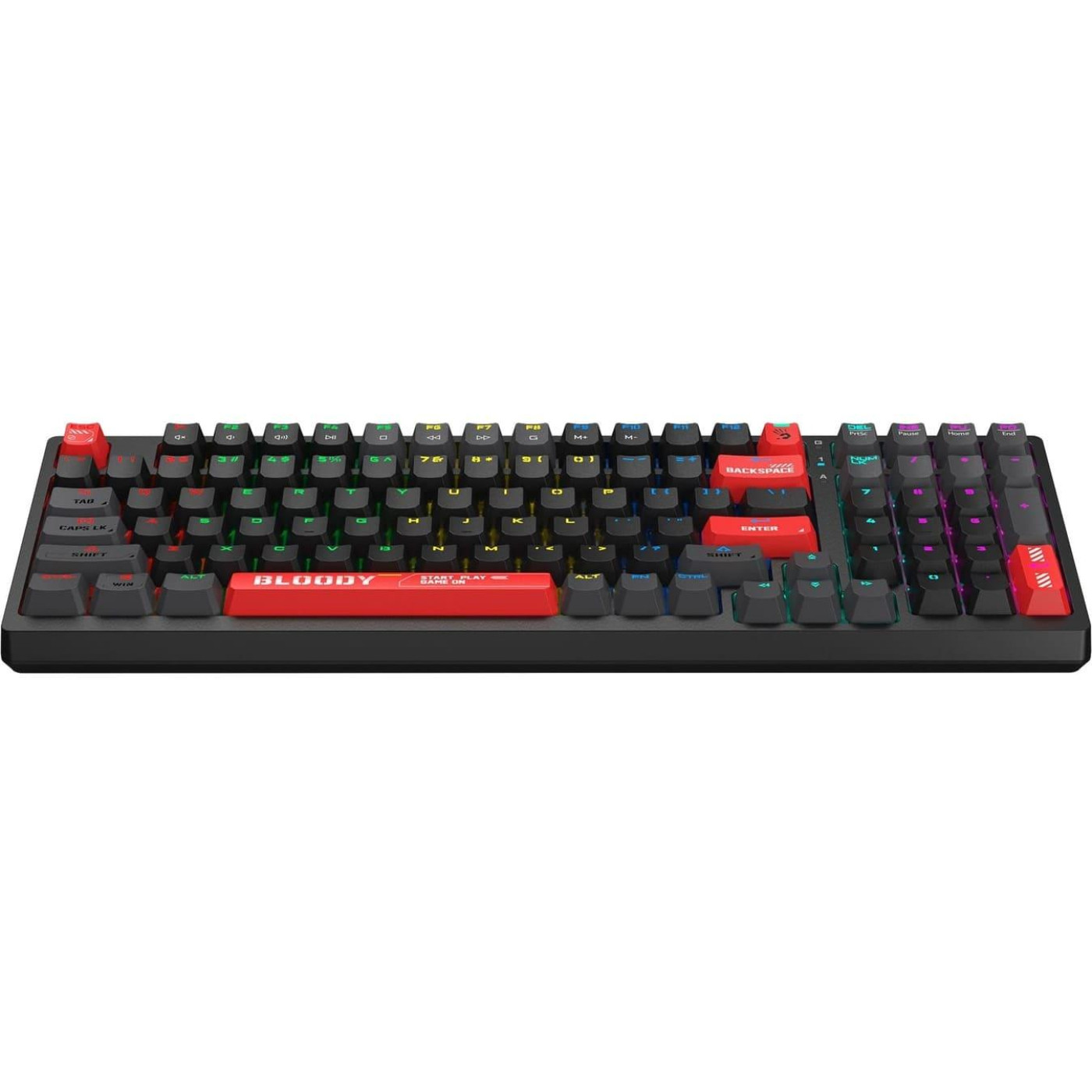 Клавіатура Bloody A4Tech S98 USB RGB Black Red) (S98 Red))