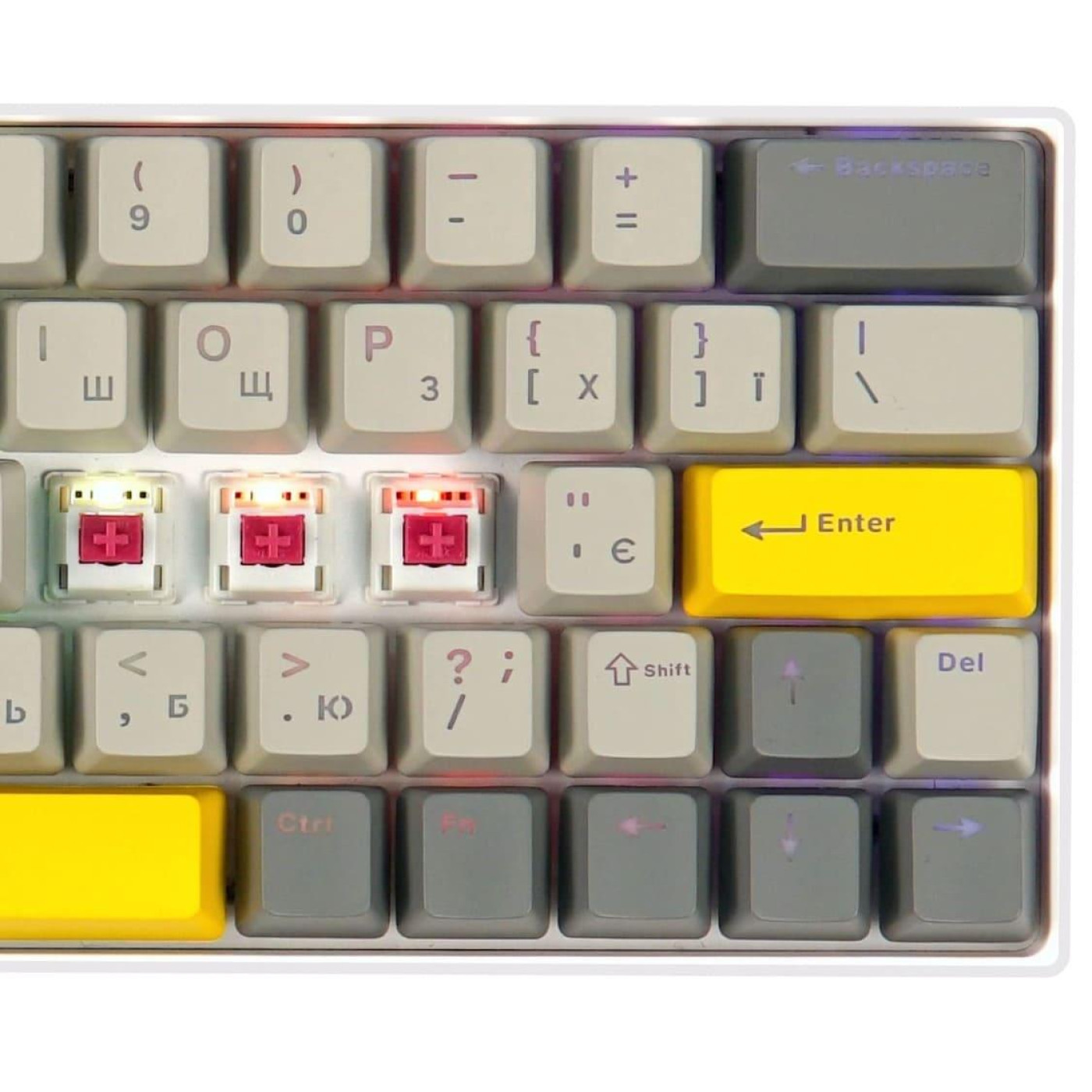 Клавиатура Epomaker EP64 Mulan White (EP64-W-M)