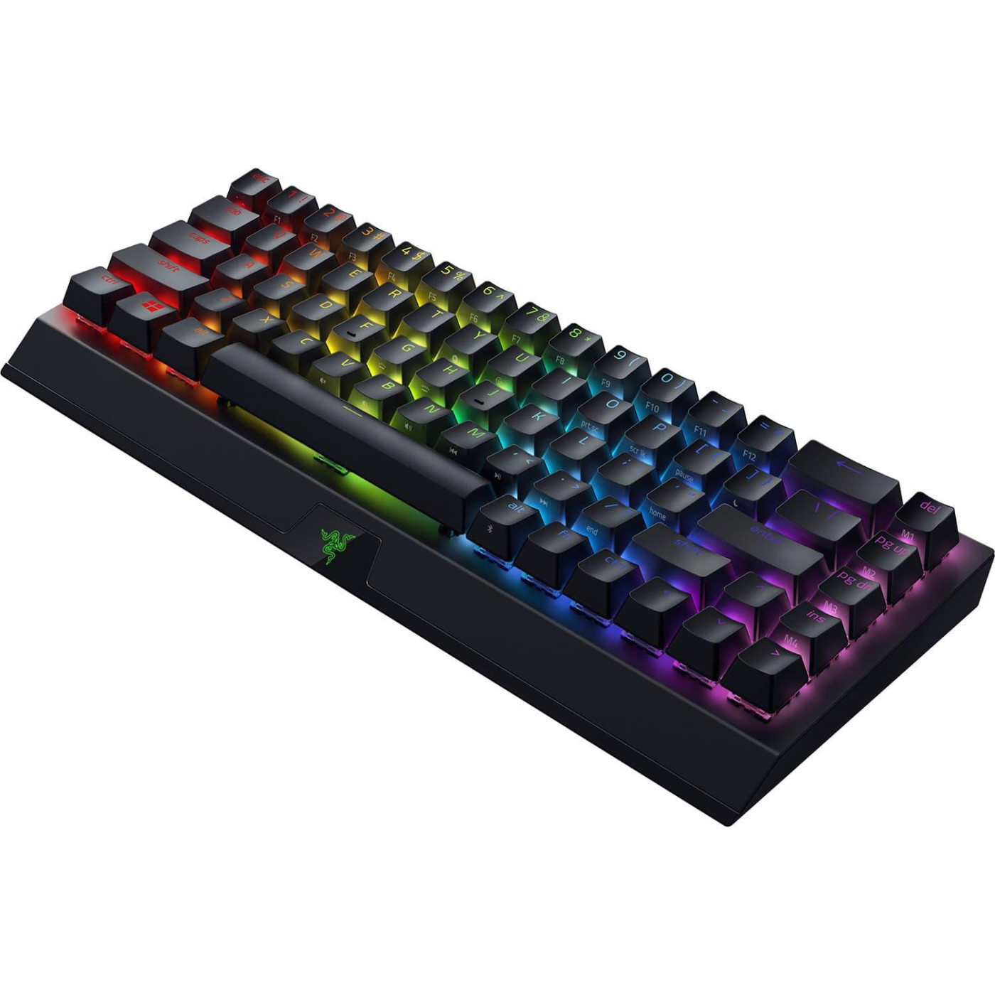 Клавіатура Razer BlackWidow V3 Mini Hyperspeed Green Wireless Black (RZ03-03891600-R3R1)