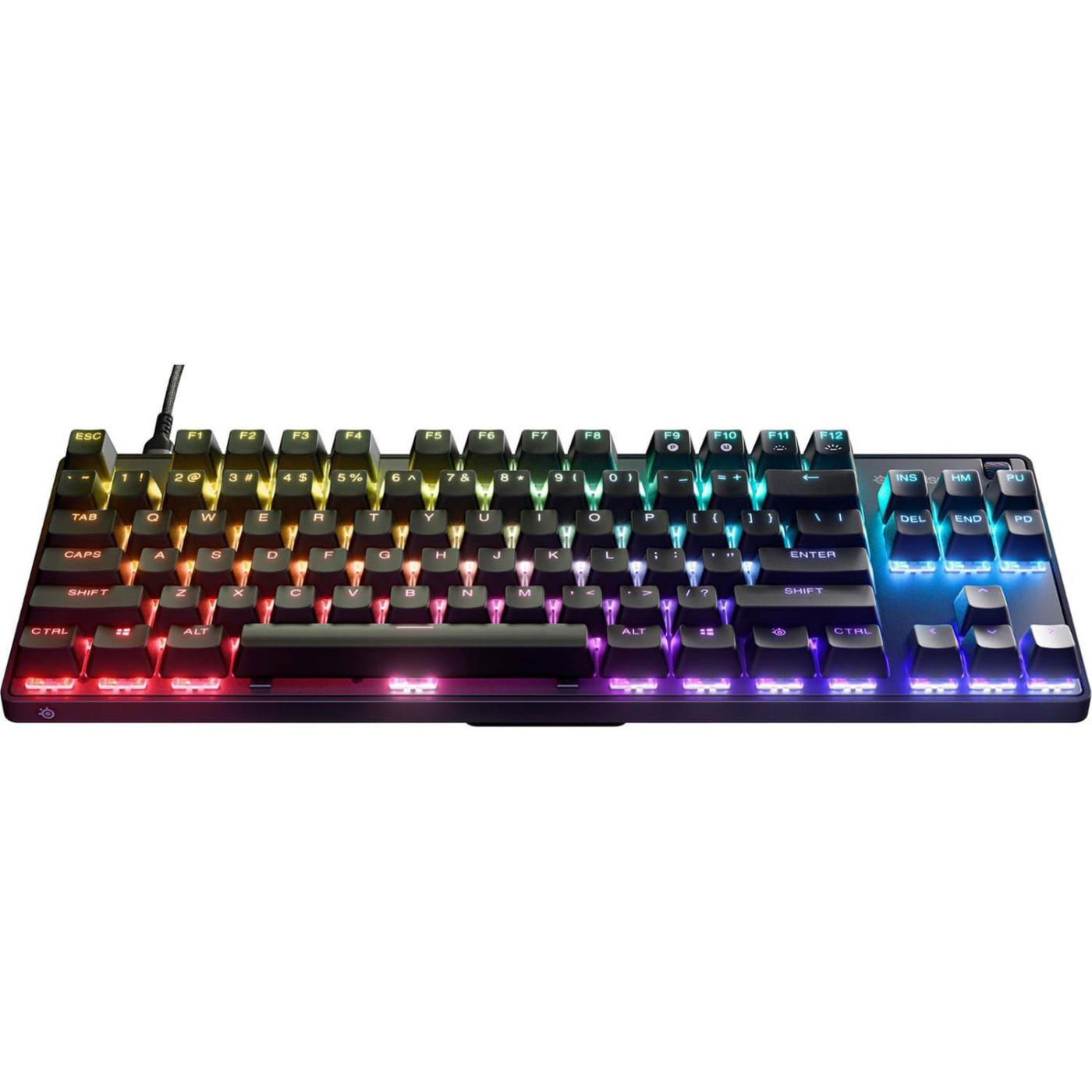Клавіатура SteelSeries Apex 9 TKL RGB Linear OptiPoint Optical USB Black (64847)