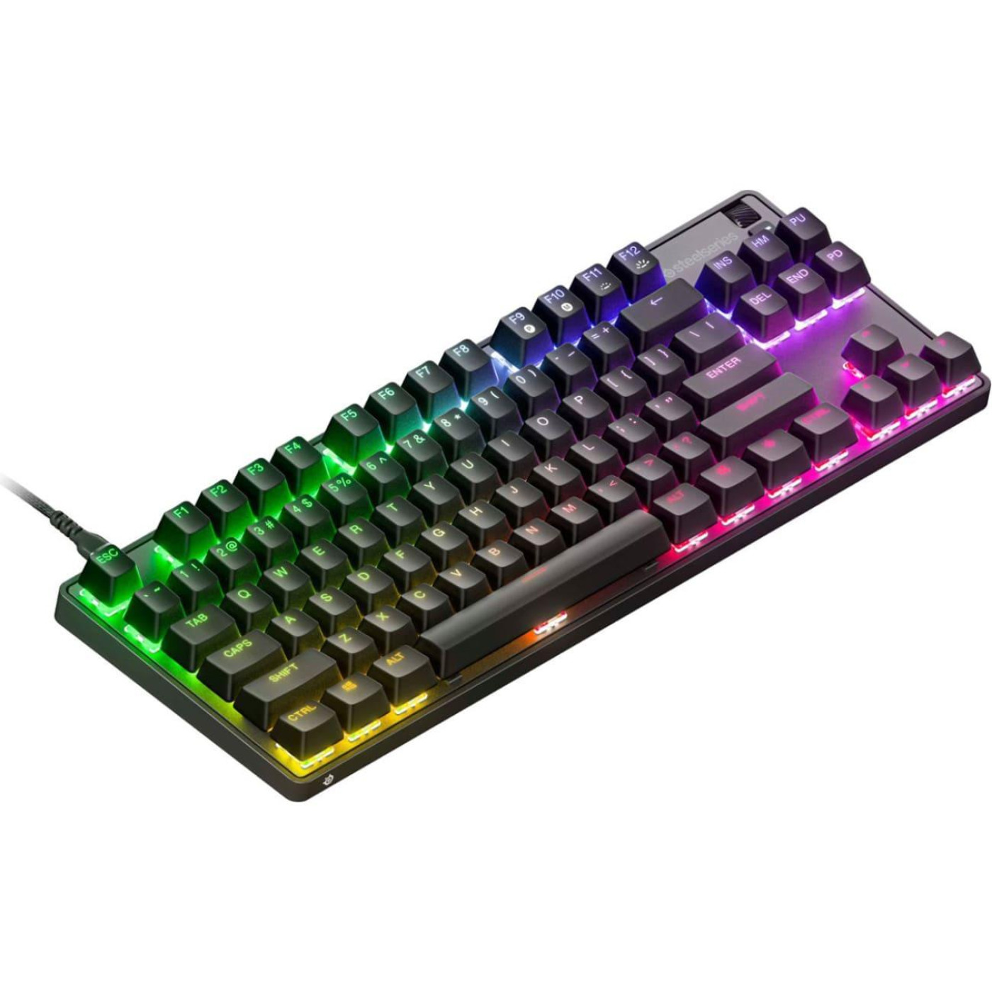 Клавіатура SteelSeries Apex 9 TKL RGB Linear OptiPoint Optical USB Black (64847)