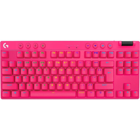Клавіатура Logitech G PRO X TKL Lightspeed Gaming Magenta (920-012159)