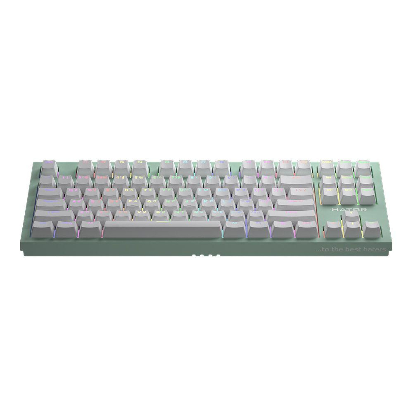 Клавиатура HATOR Skyfall TKL PRO Kailh BOX Red RGB Wireless Mint (HTK-667) Б/у