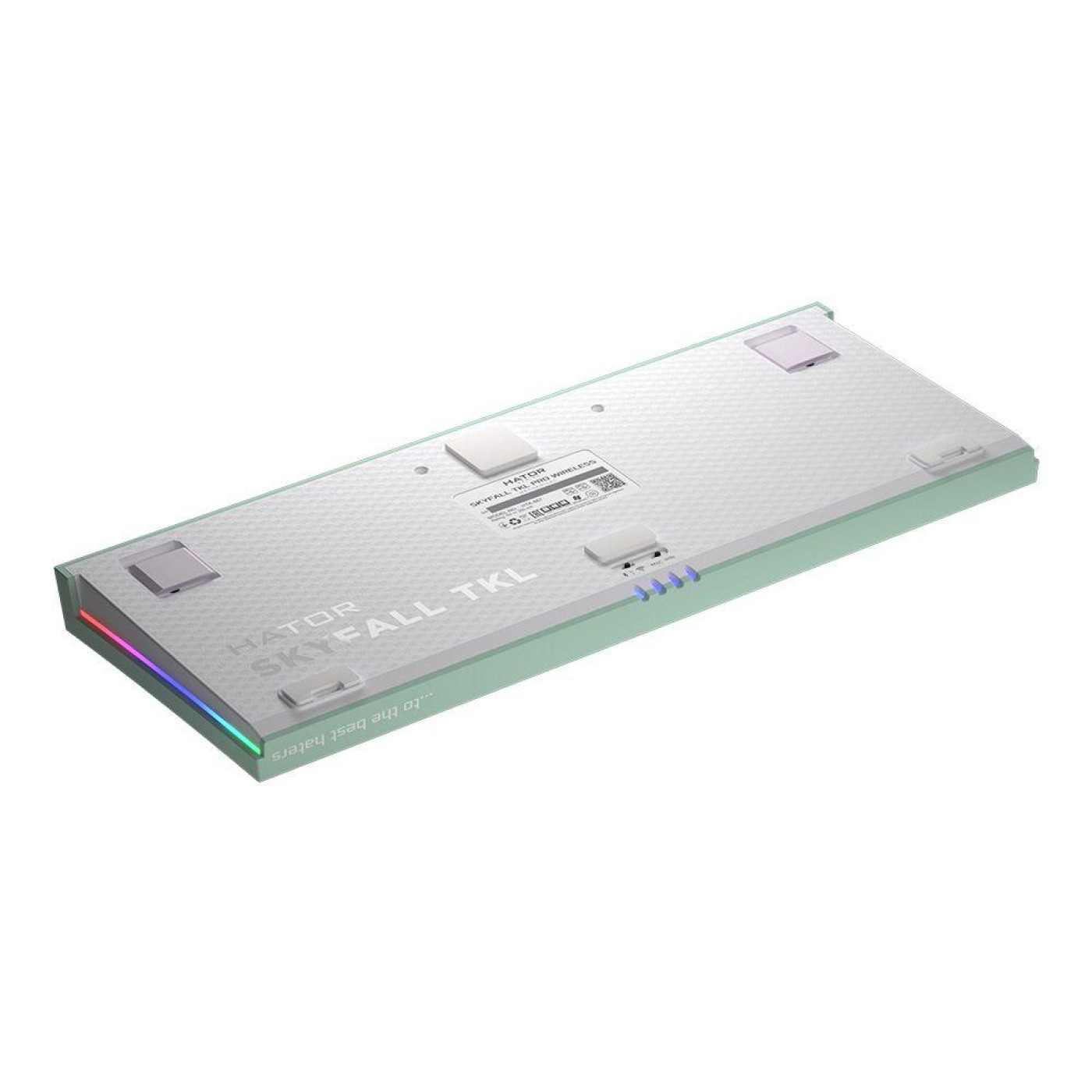 Клавиатура HATOR Skyfall TKL PRO Kailh BOX Red RGB Wireless Mint (HTK-667) Б/у