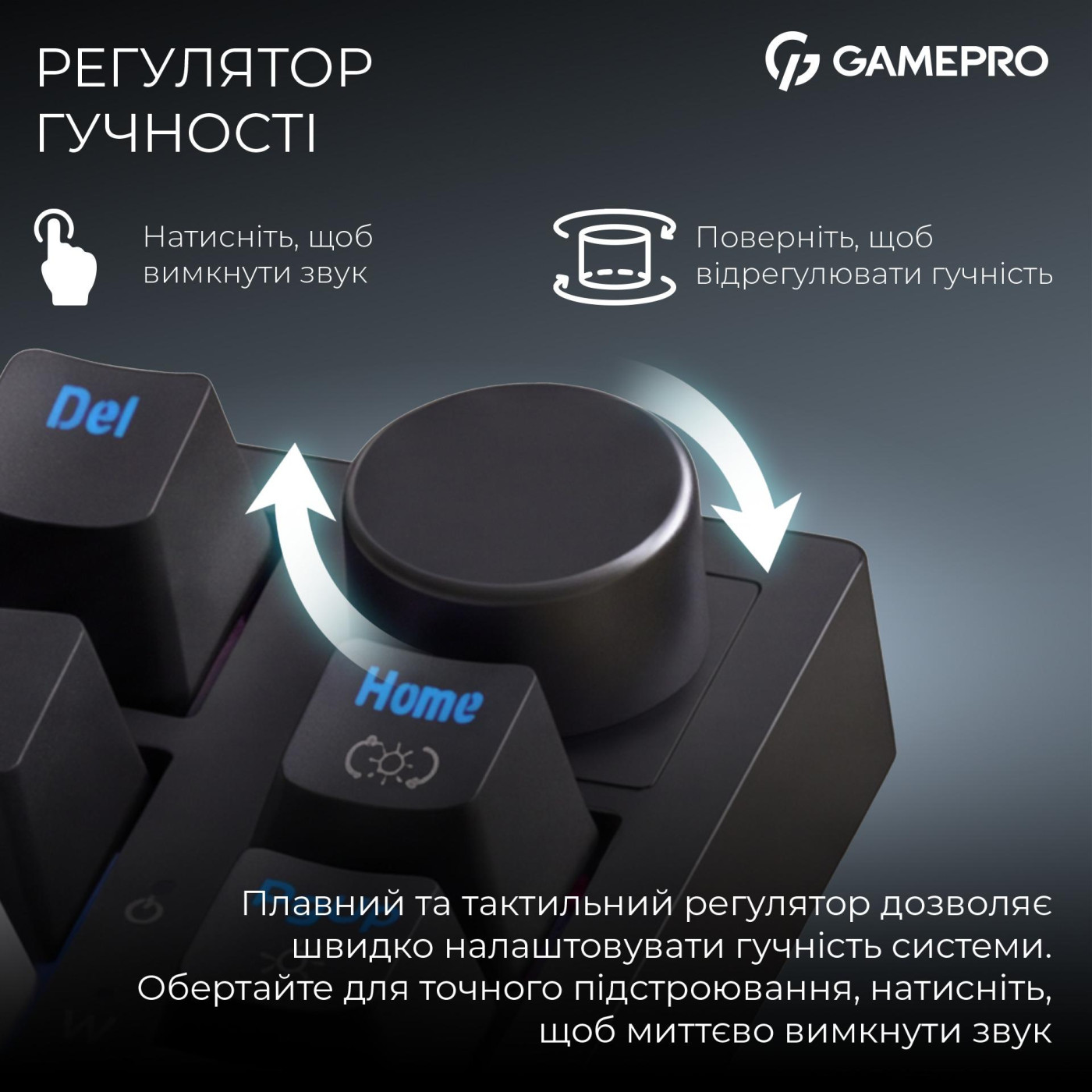 Клавиатура GamePro MK160 QLAB Sakura Switch Black (MK160-B-QS-PRO)