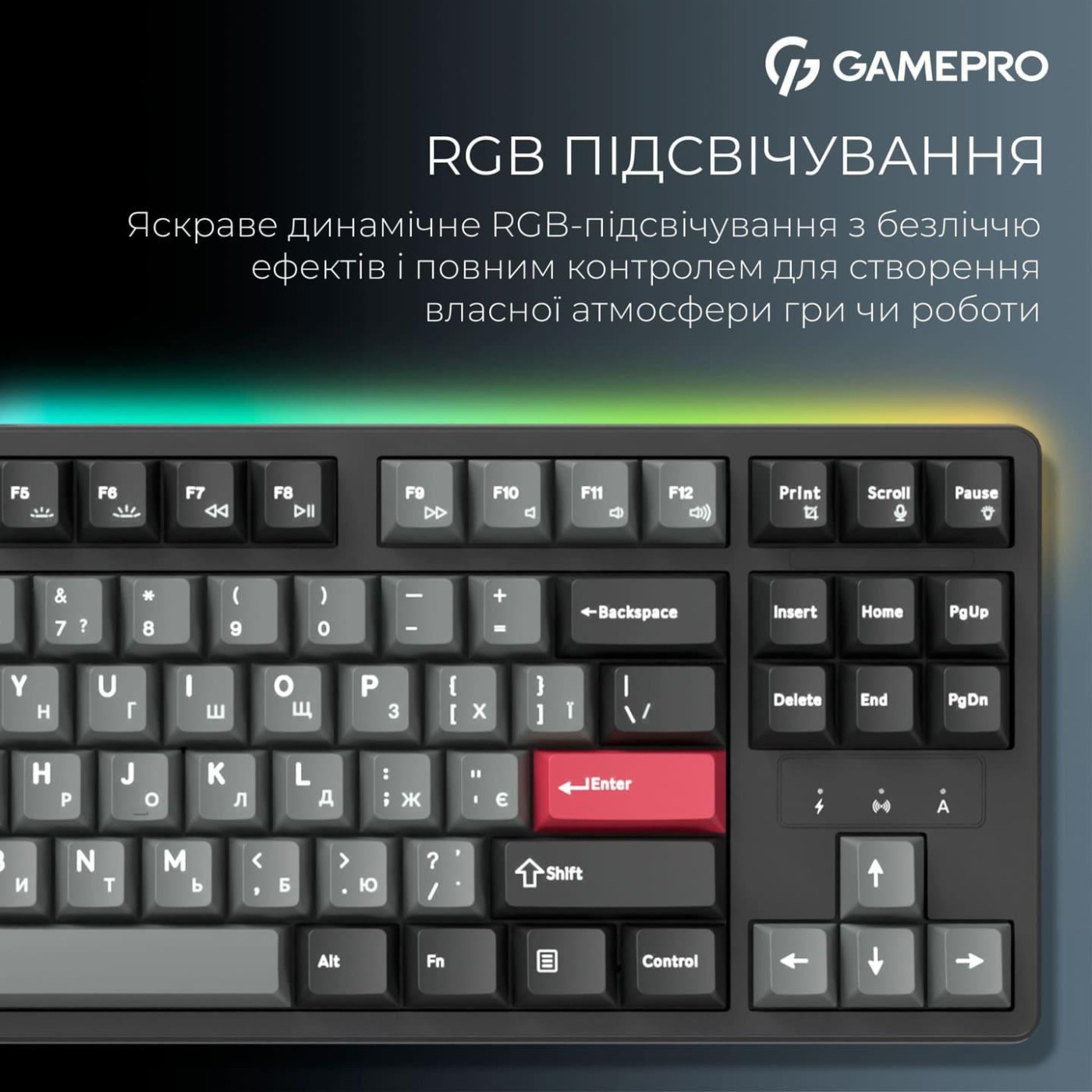 Клавиатура GamePro Asgard Ragnar (MK285BK)