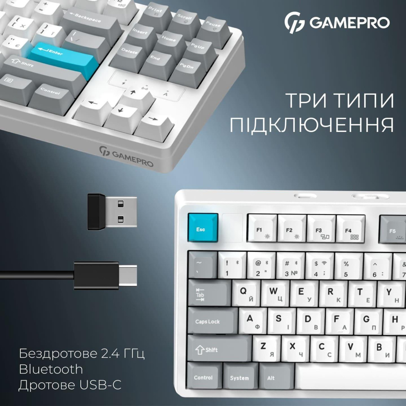Клавиатура GamePro Asgard Ragnar (MK285WH)