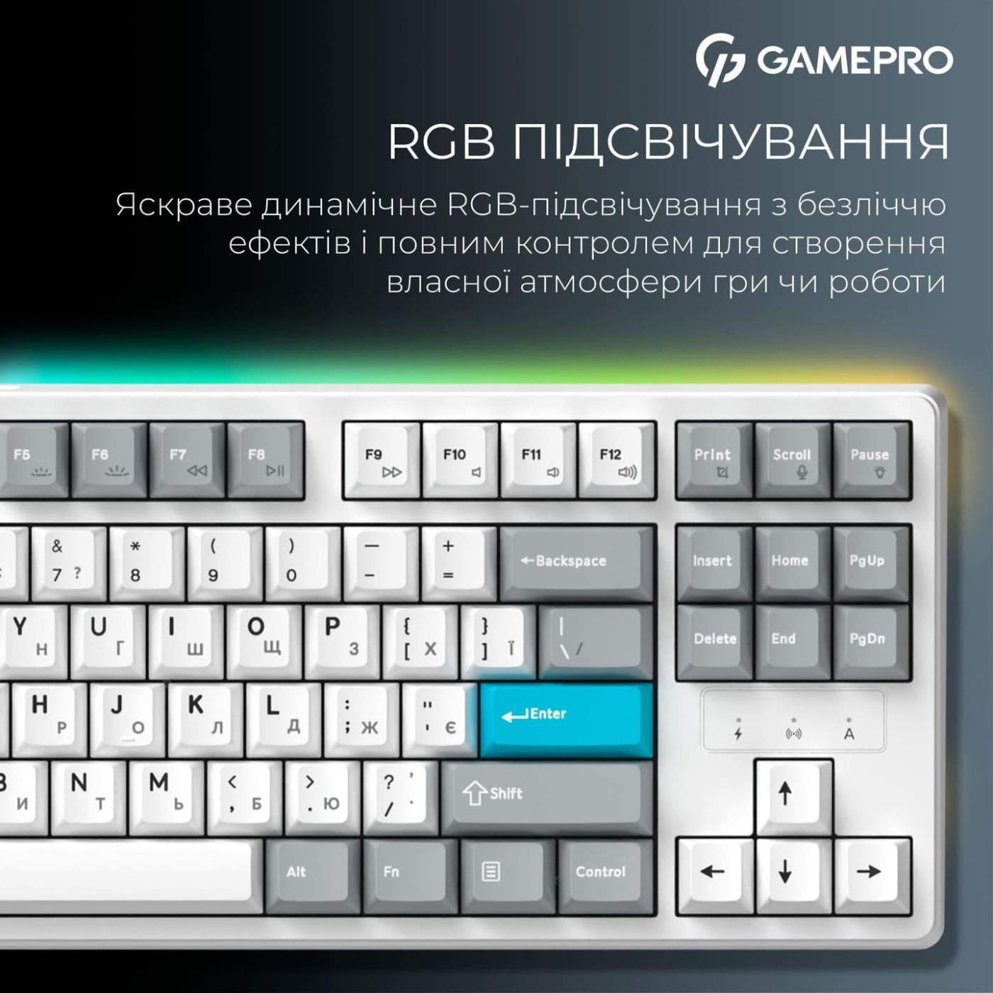 Клавиатура GamePro Asgard Ragnar (MK285WH)