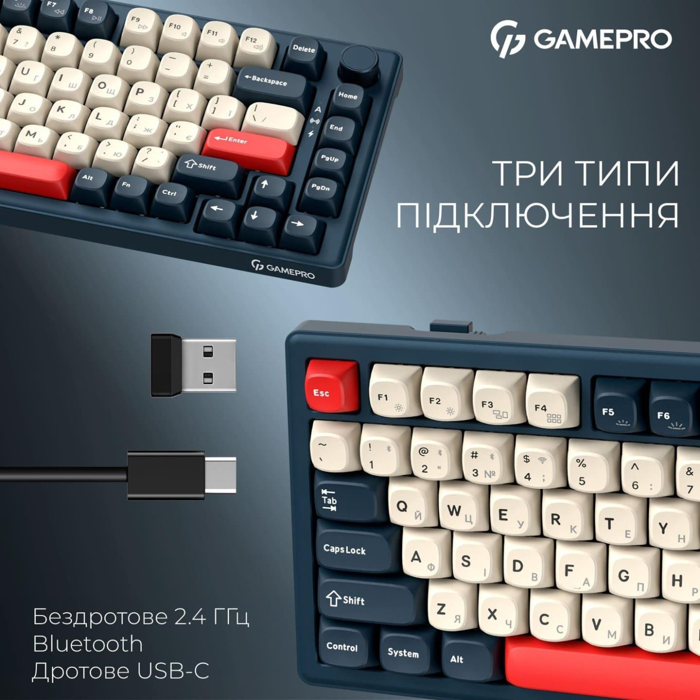 Клавиатура GamePro Asgard Yord (MK266BL)