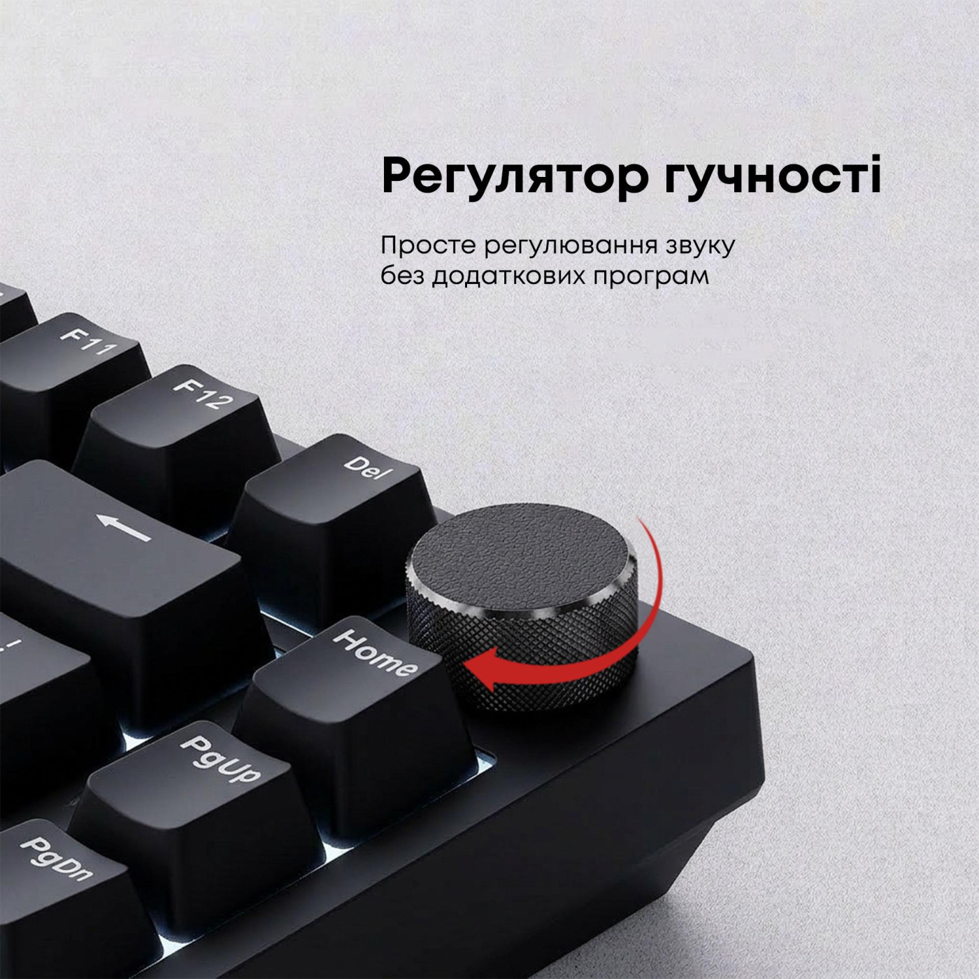 Клавиатура Ajazz AK820 Red Switch Black (AK820-R-B)