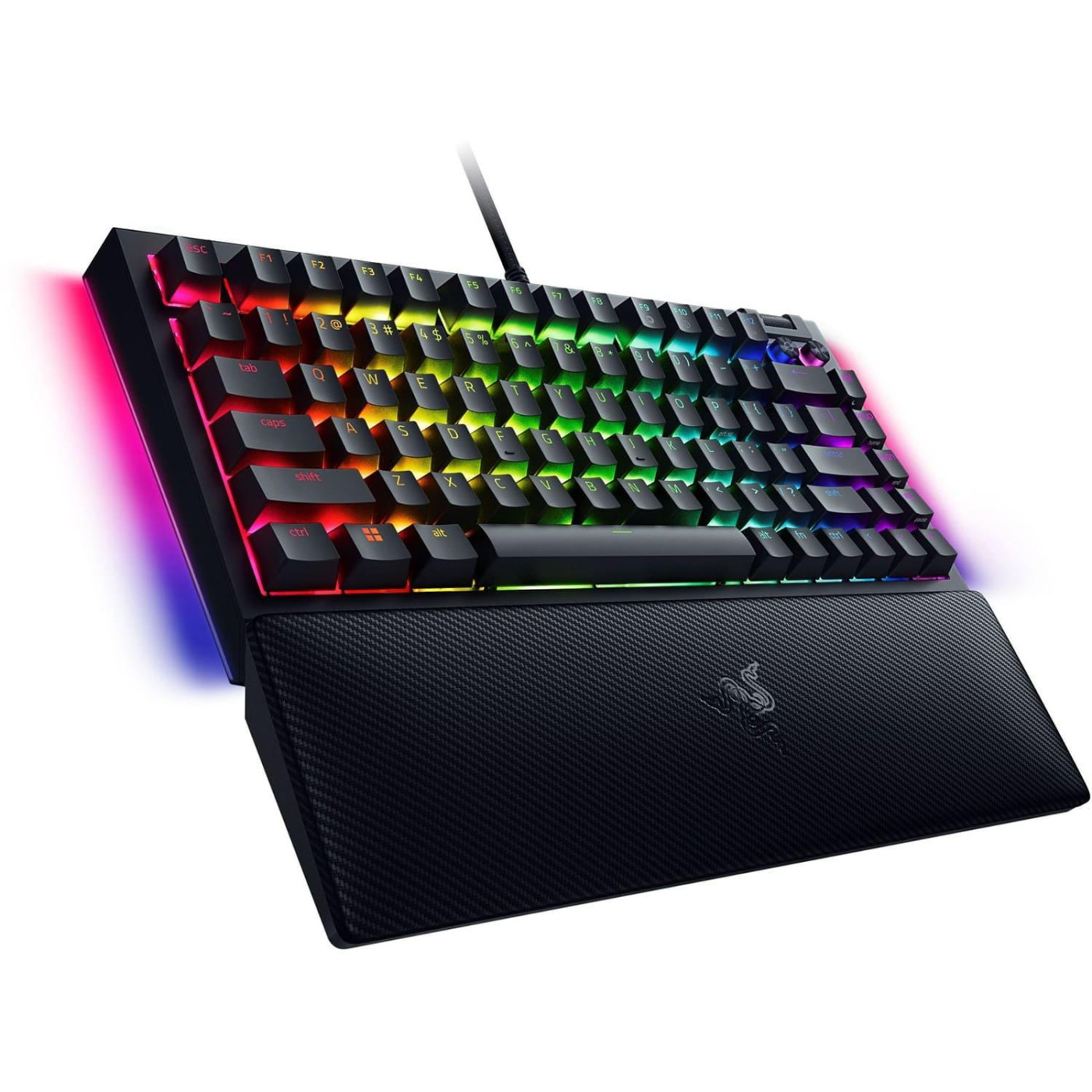 Клавіатура Razer BlackWidow V4 75% RGB Mechanical Tactile Switch USB Black (RZ03-05000100-R3M1)