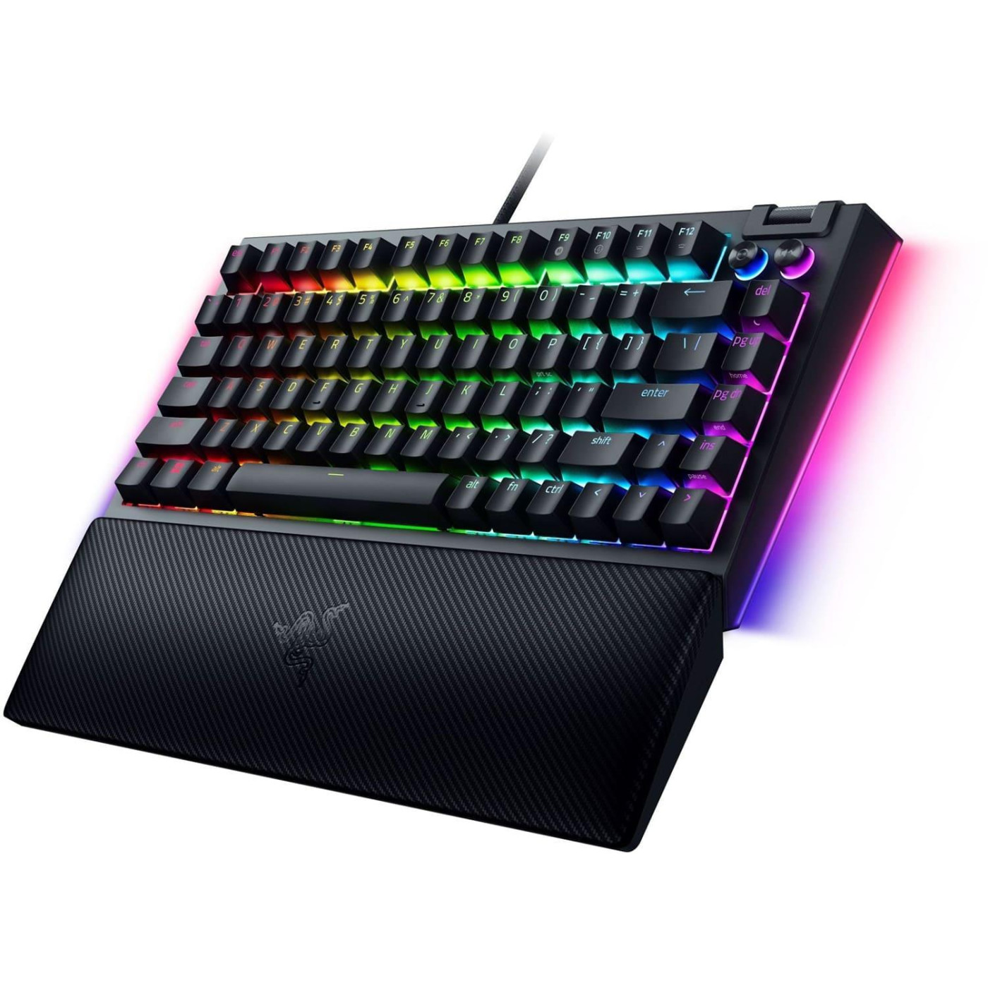 Клавіатура Razer BlackWidow V4 75% RGB Mechanical Tactile Switch USB Black (RZ03-05000100-R3M1)
