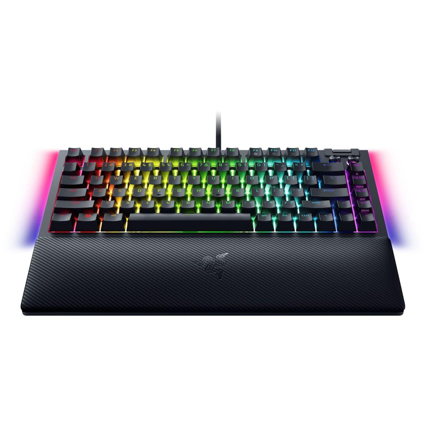 Клавіатура Razer BlackWidow V4 75% RGB Mechanical Tactile Switch USB Black (RZ03-05000100-R3M1)