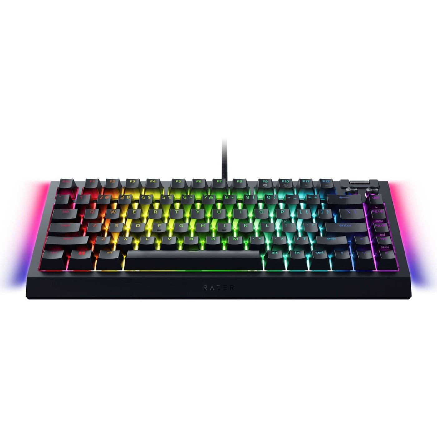 Клавіатура Razer BlackWidow V4 75% RGB Mechanical Tactile Switch USB Black (RZ03-05000100-R3M1)