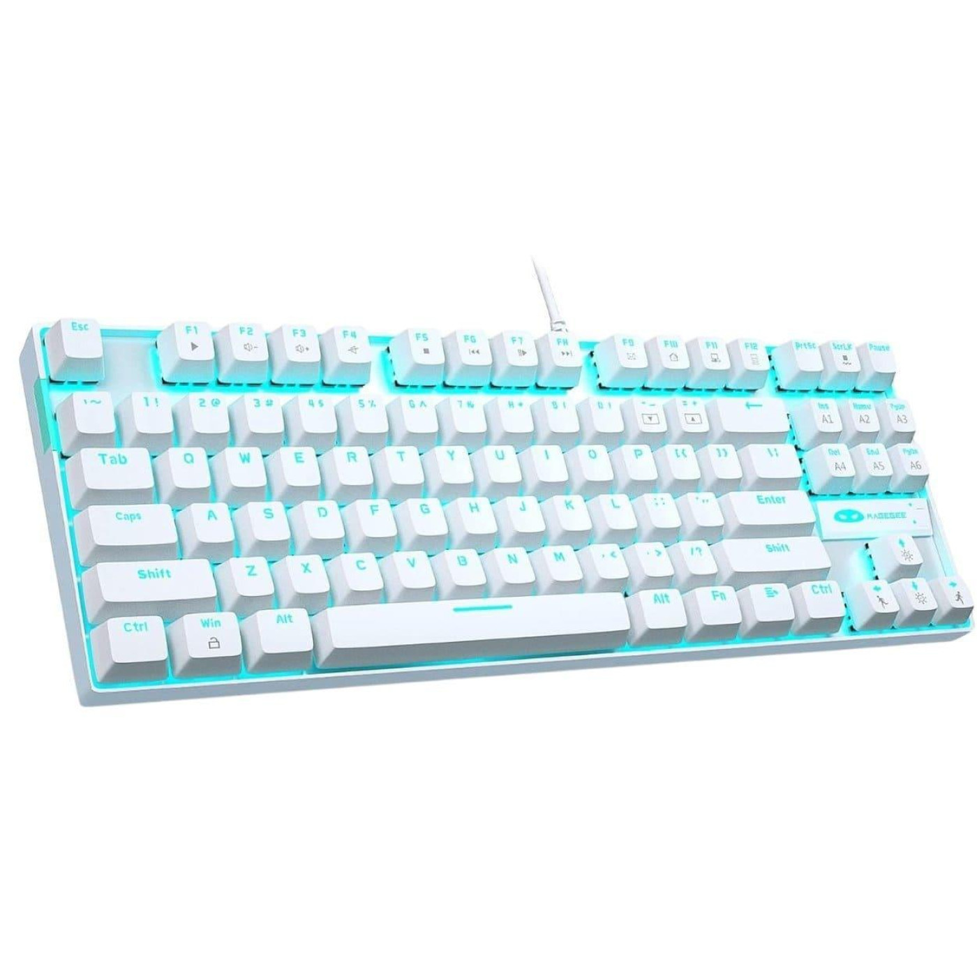 Клавиатура MageGee MK-STAR Blue Switch (6971969720268-UA) White (G-000003949)