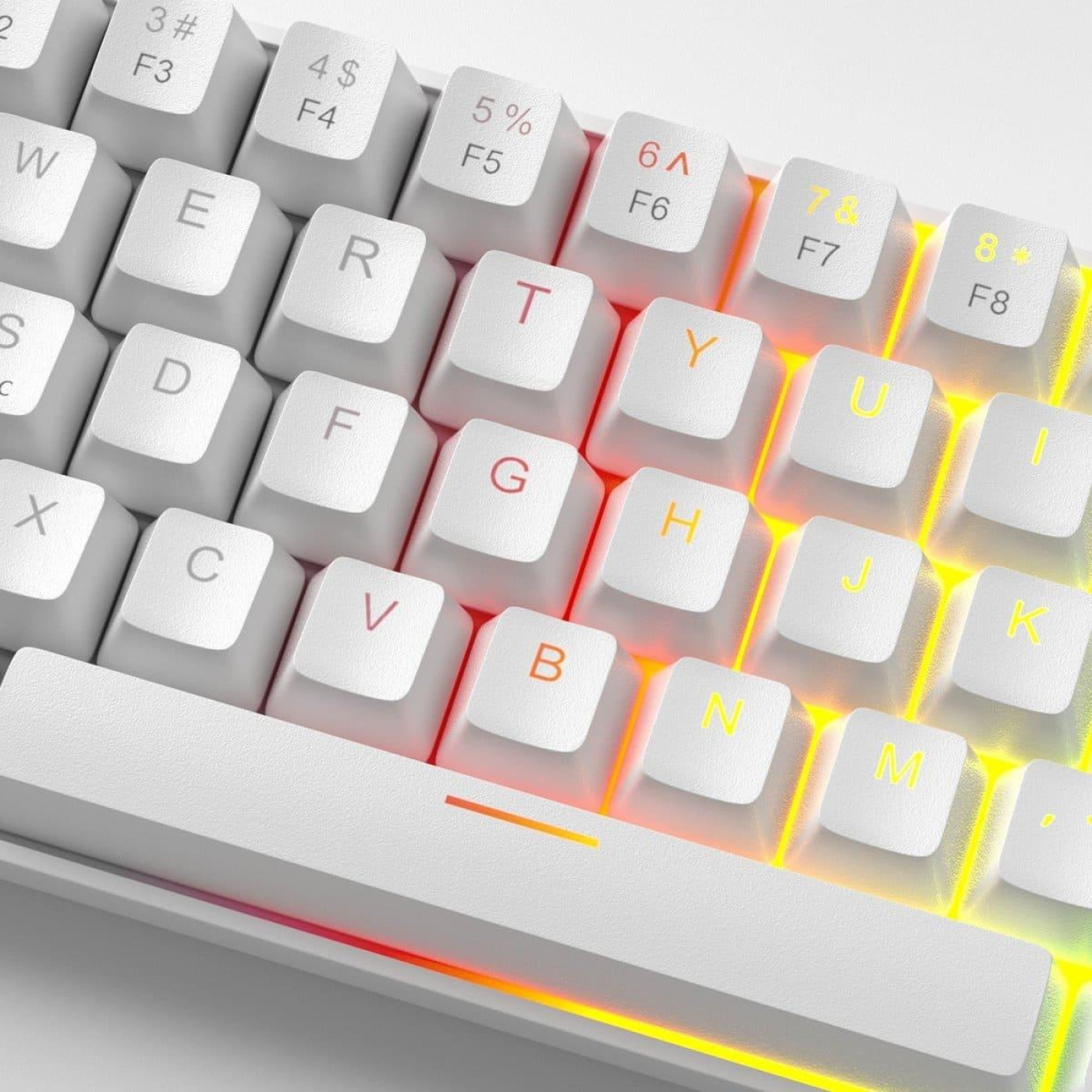 Клавиатура MageGee MK-BOX RGB Magnetic Amethyst Switch (6971969728653-UA) White (G-000003948)