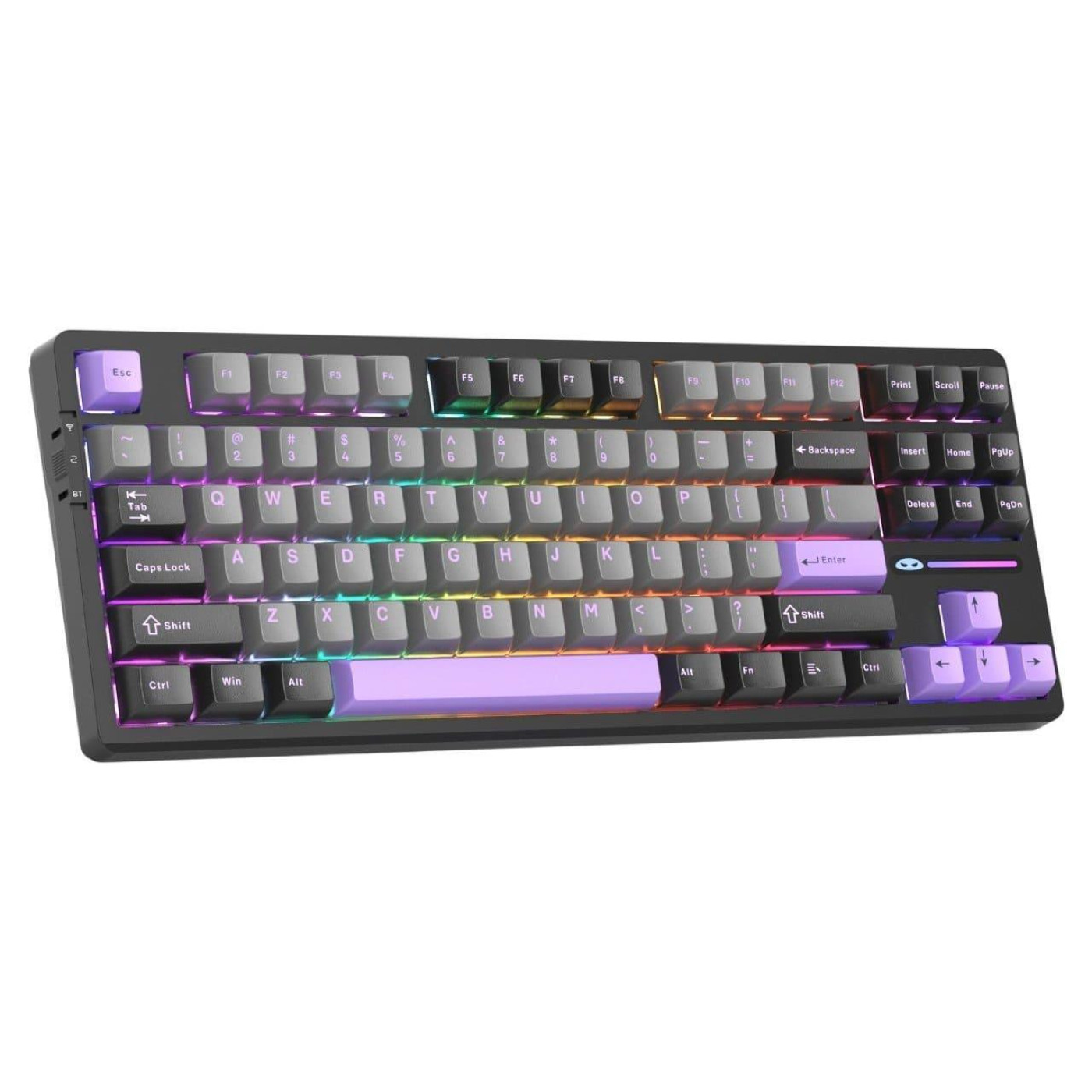 Клавиатура MageGee Light 87 RGB Blue Whale Switch Wireless (6971969728721-UA) Dark Purple (G-000003945)