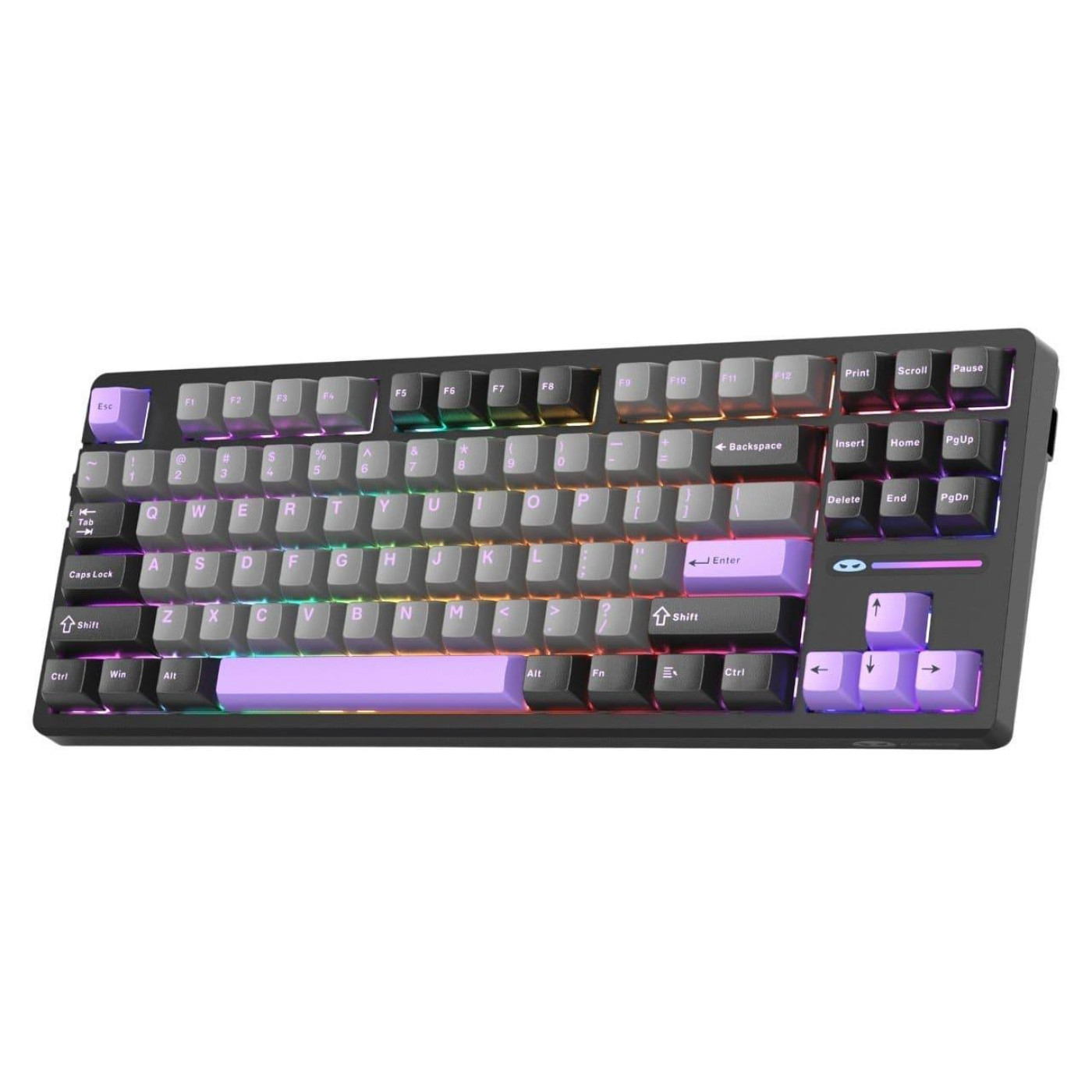 Клавиатура MageGee Light 87 RGB Blue Whale Switch Wireless (6971969728721-UA) Dark Purple (G-000003945)