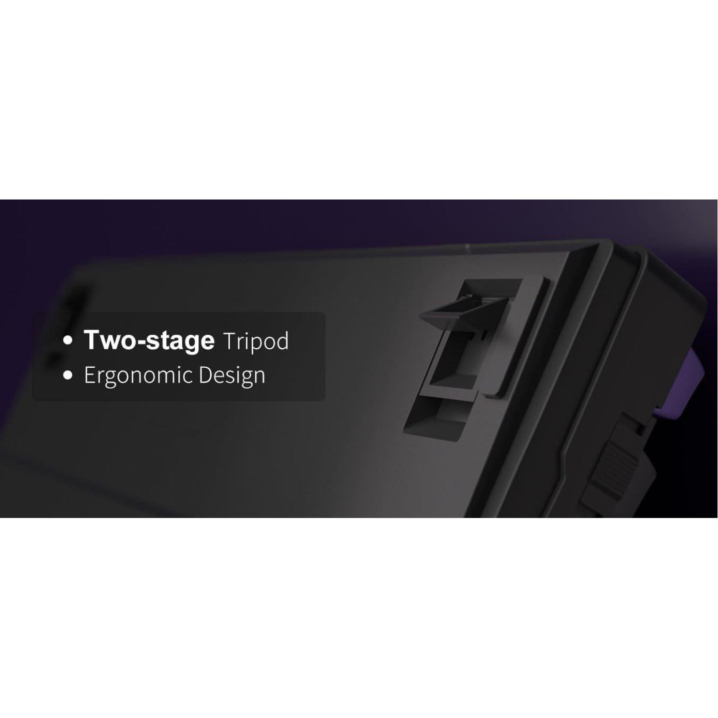 Клавиатура MageGee Light 87 RGB Blue Whale Switch Wireless (6971969728721-UA) Dark Purple (G-000003945)