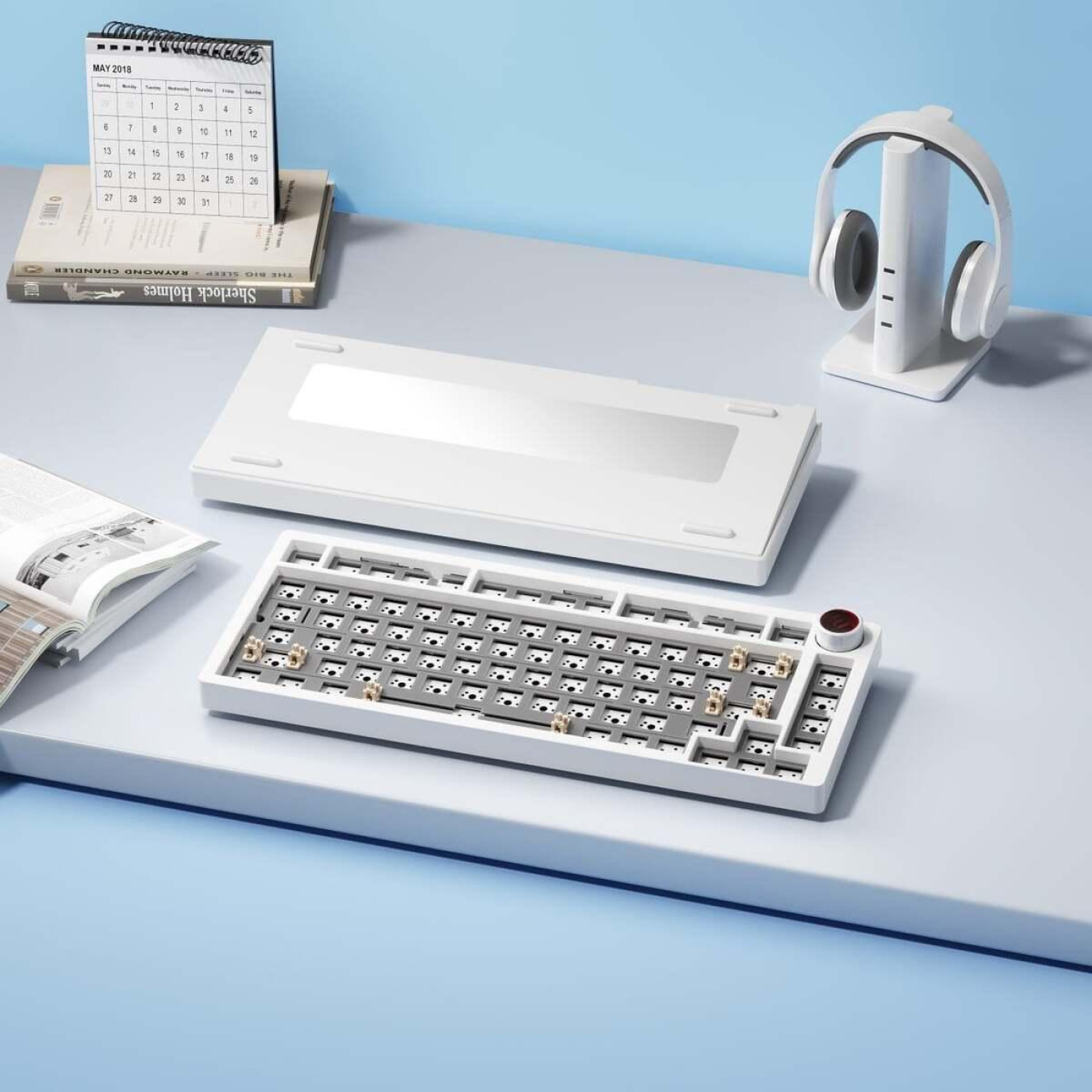 Клавіатура Attack Shark 82 Key Barebone (AS-BAREBONE-82-B) Black (G-000004468)